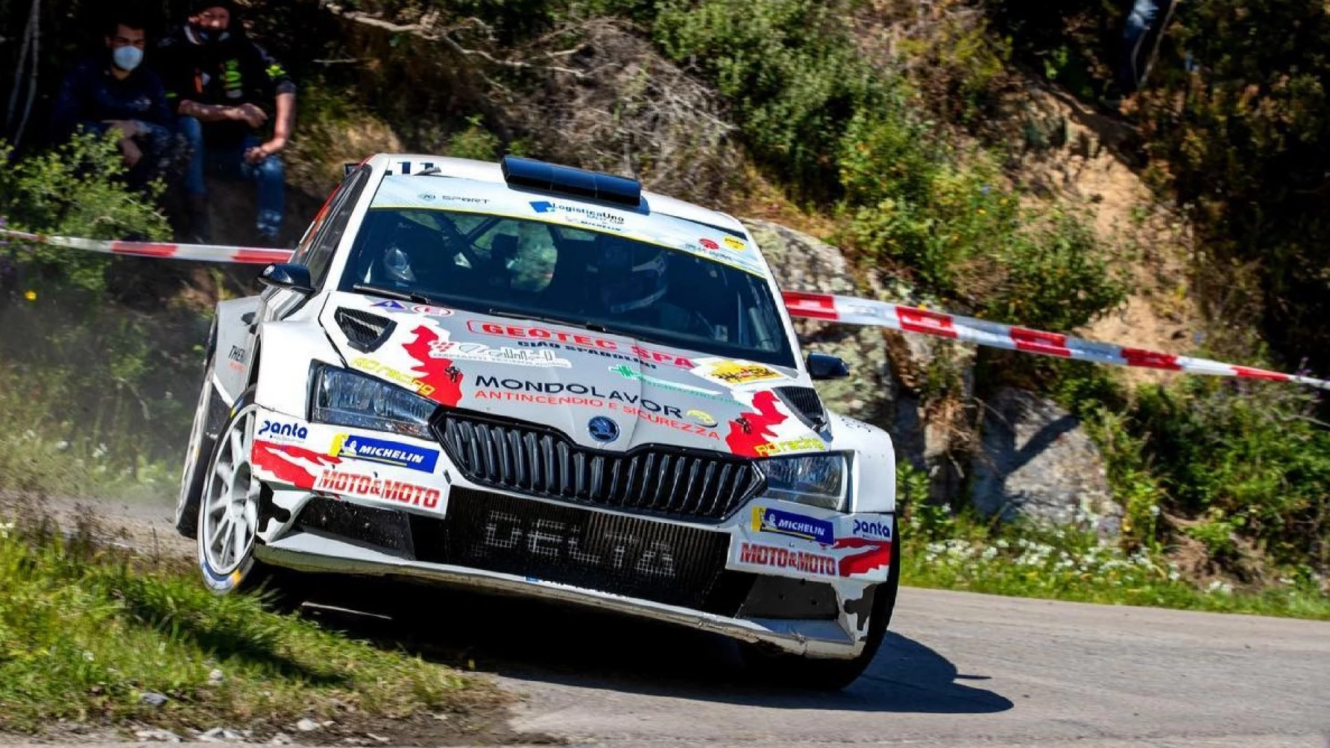 Promox con Testa e Recchiuti al Rally D'Alba