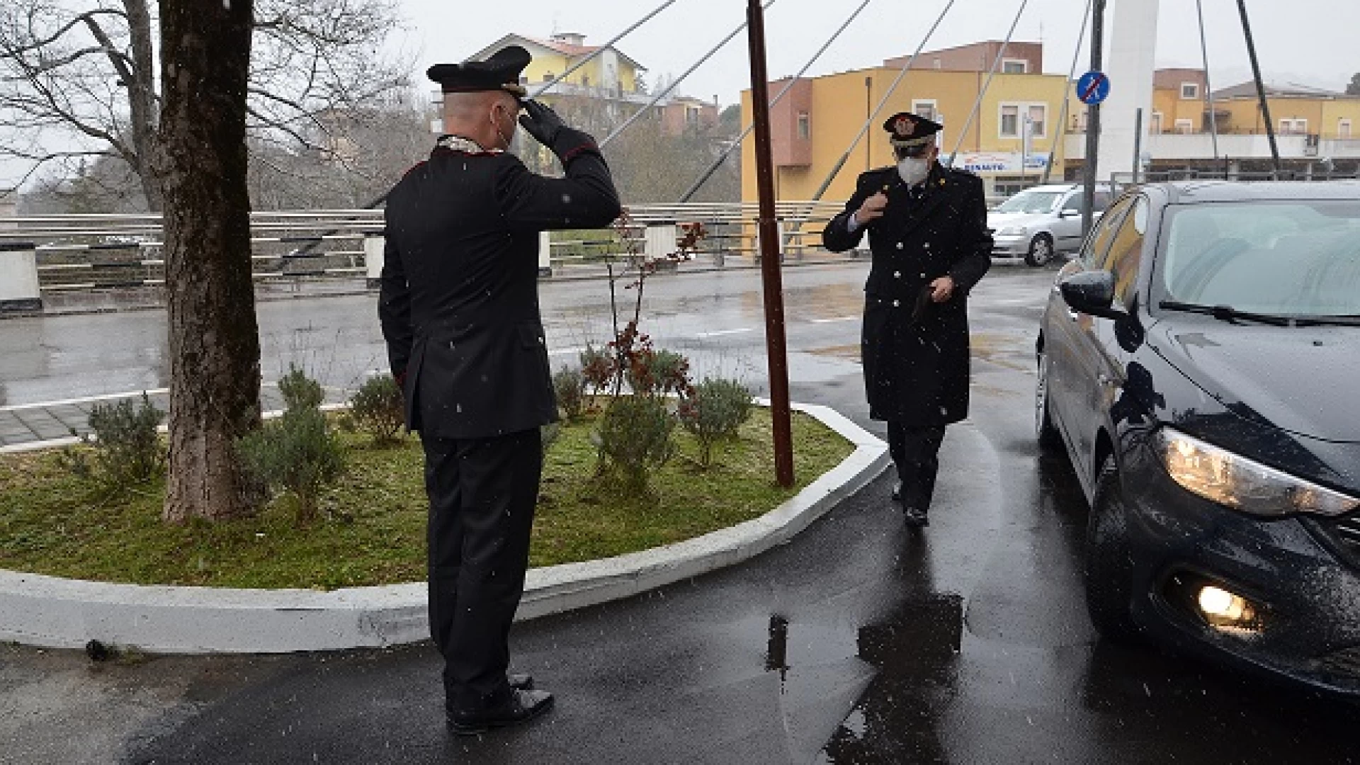 Il Comandante della Legione Carabinieri Abruzzo e Molise in visita al Comando Provinciale di Isernia.