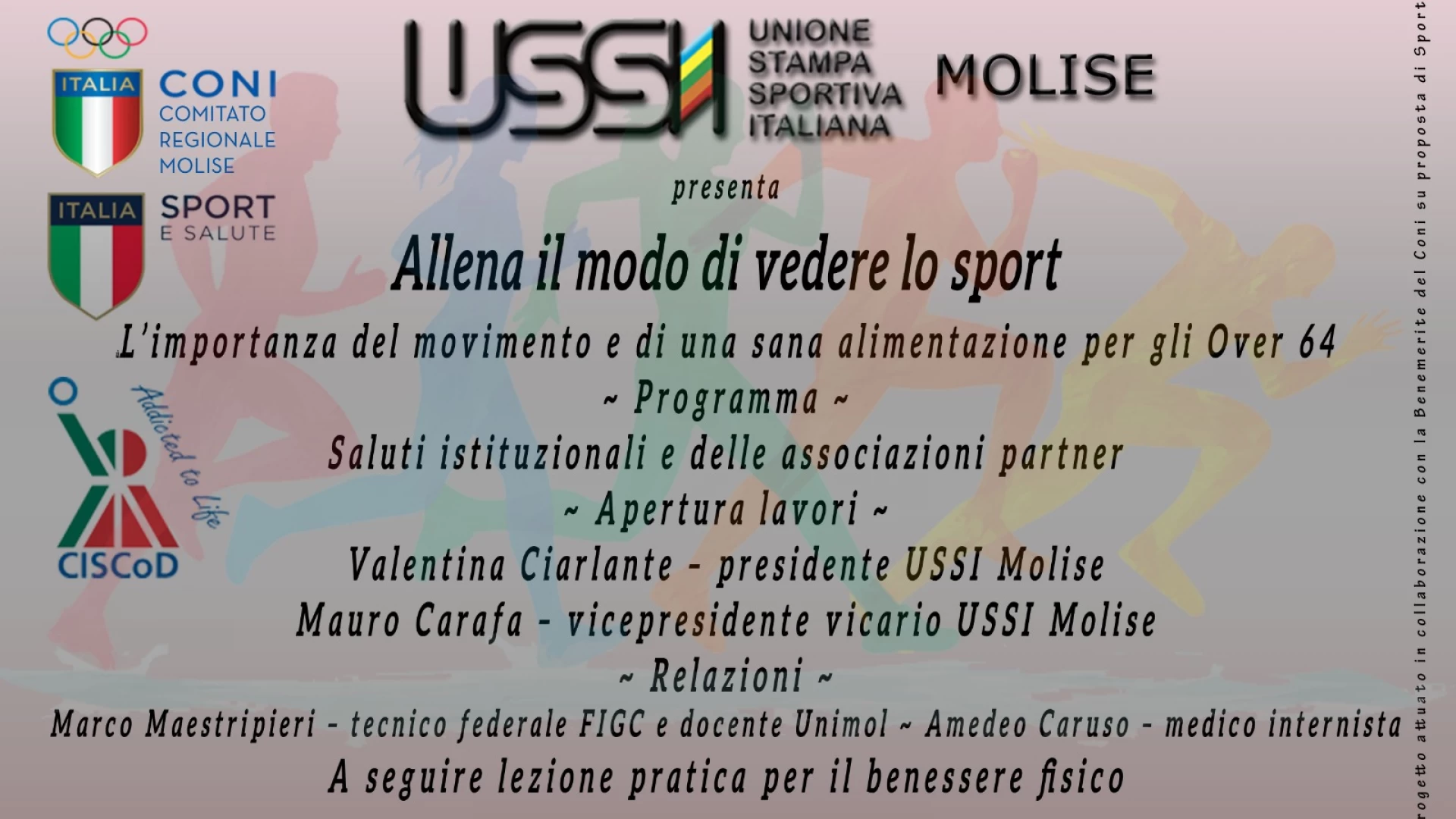 USSI Molise presenta ‘Allena il modo di vedere lo sport’