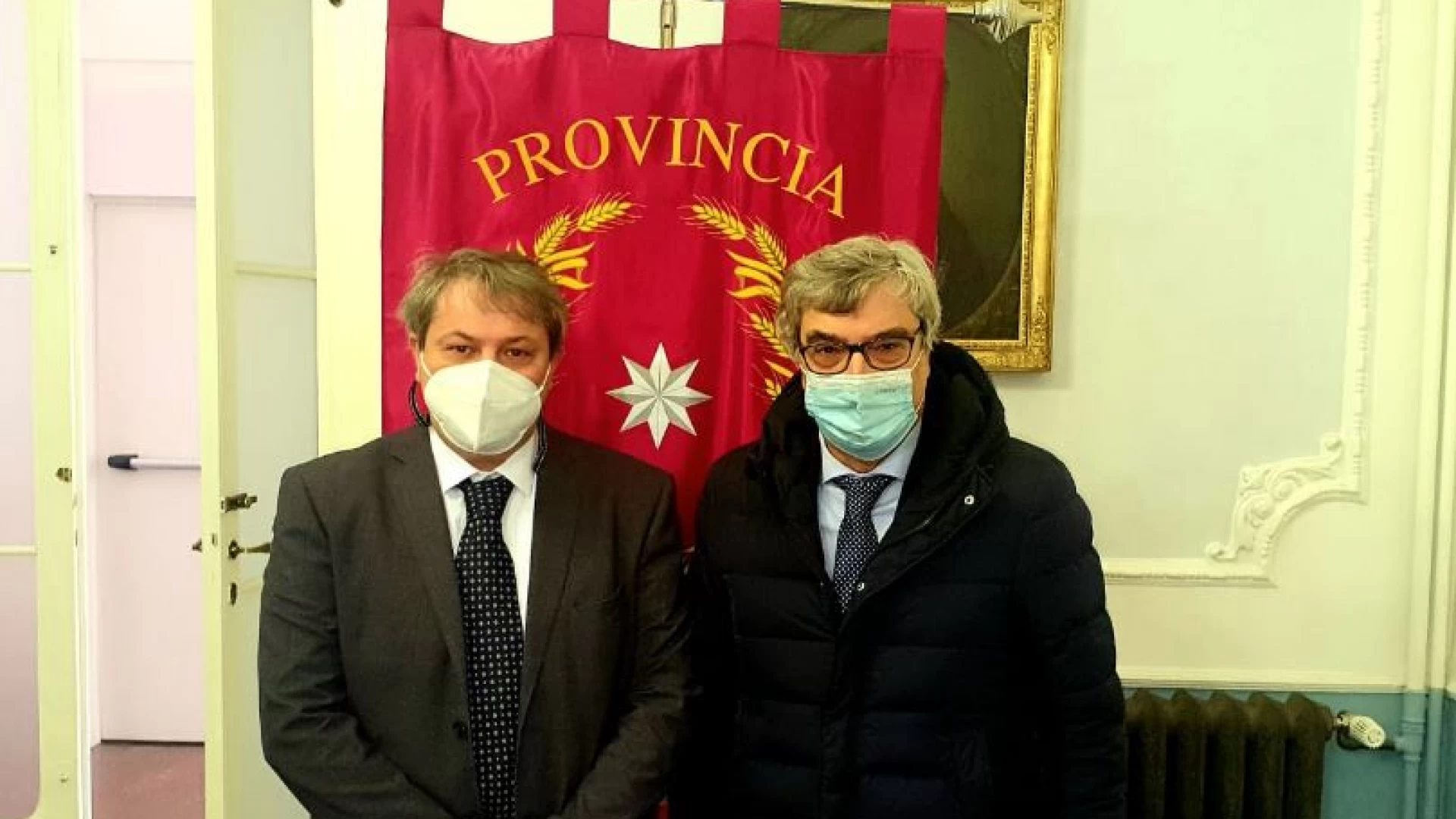 Il presidente della Provincia di Campobasso Roberti ha incontrato il nuovo Prefetto Antonio Cappetta.