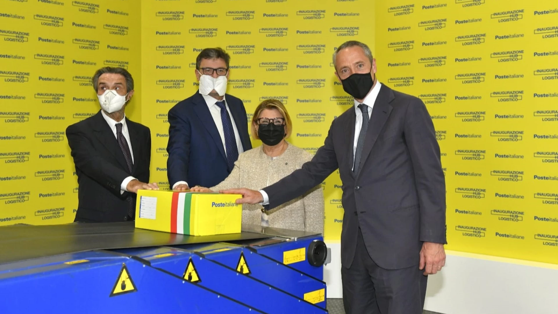 Poste Italiane inaugura a Landriano il più grande centro logistico d’Italia.