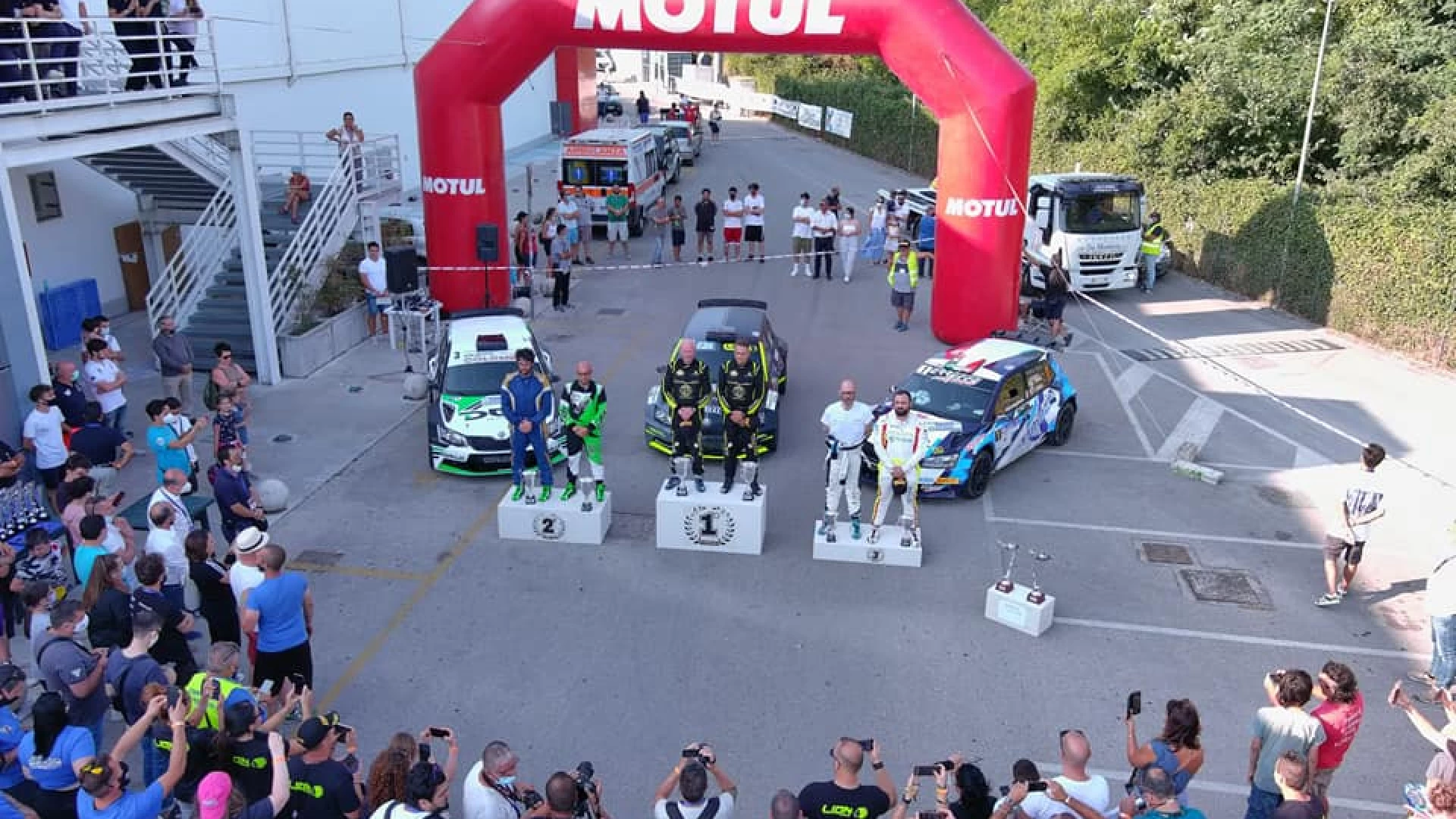 Rally del Matese: la Campania sul podio. Secondo gradino per la Puglia e terzo per il Lazio