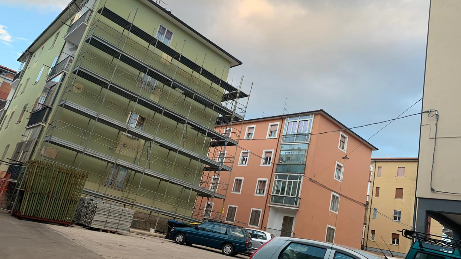 SUPERBONUS 110%, Oggi parte il 1° cantiere condominiale a Campobasso eseguito dall’impresa CIOCCA PASQUALE consorziata SO.CO.IM