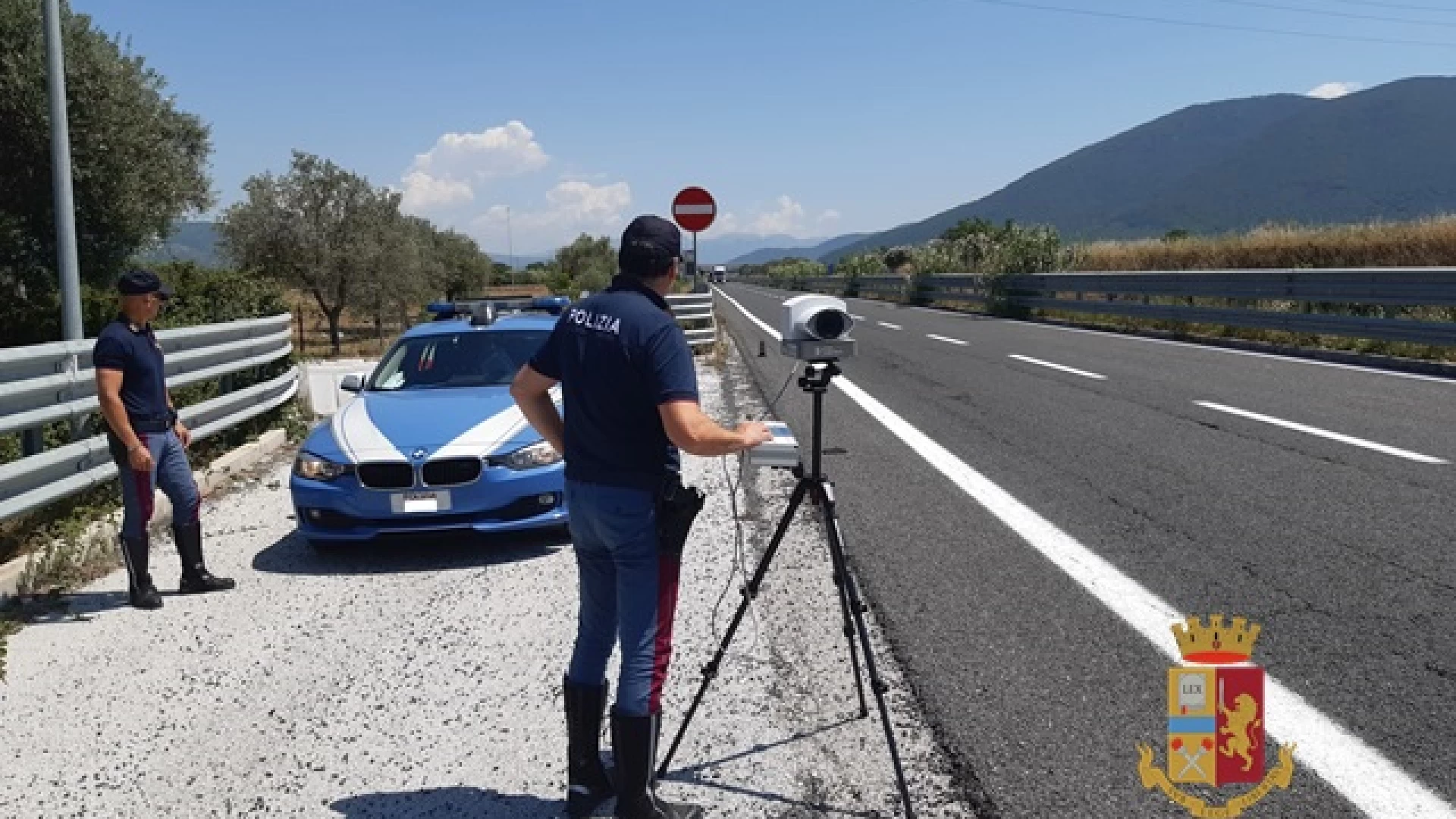 La Polizia attua su tutto il territorio provinciale controlli della velocità grazie all’operazione “Speed”.