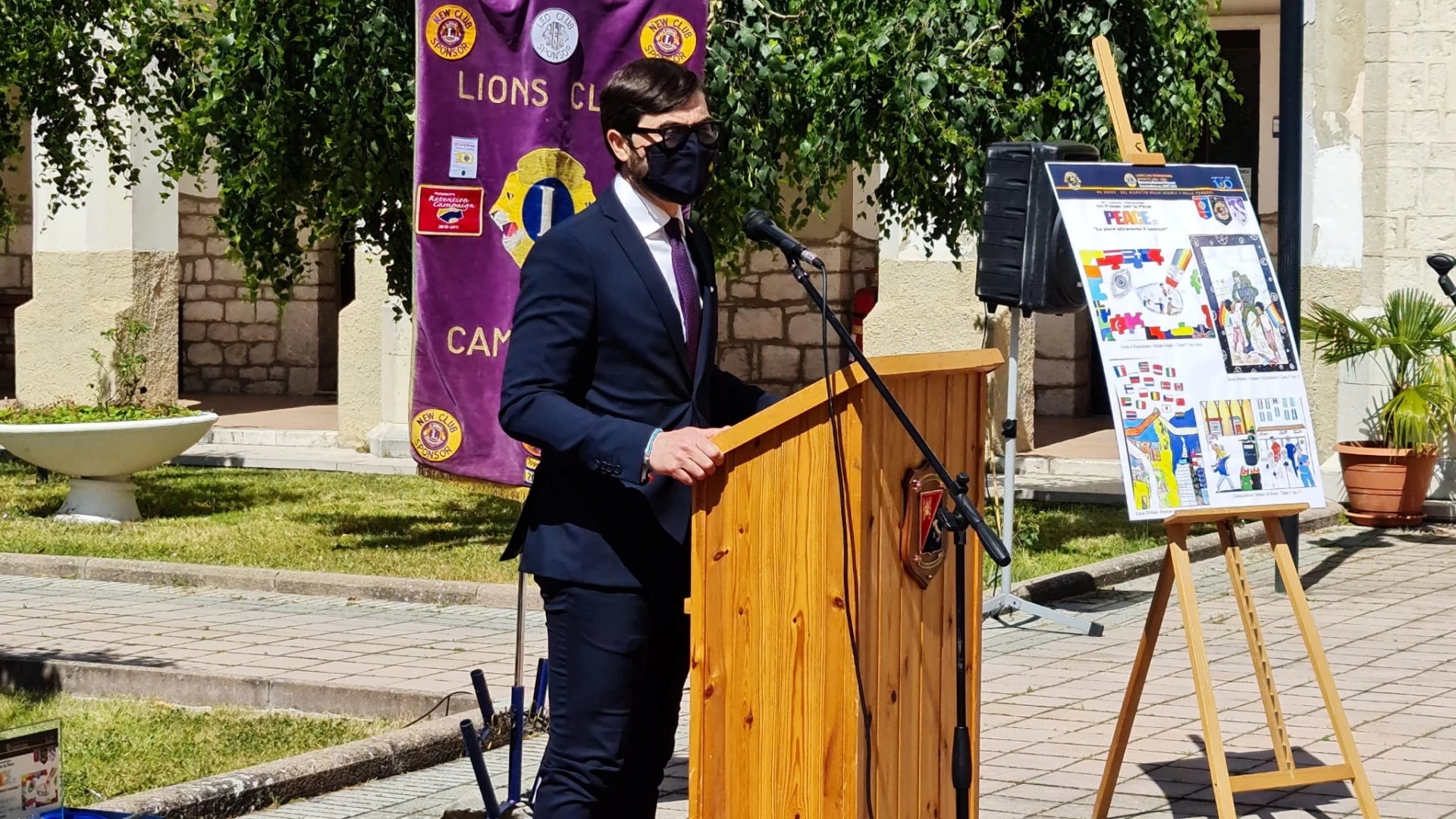 Campobasso: effettuate le premiazioni del Concorso Internazionale Lions “Un Poster per la Pace”.