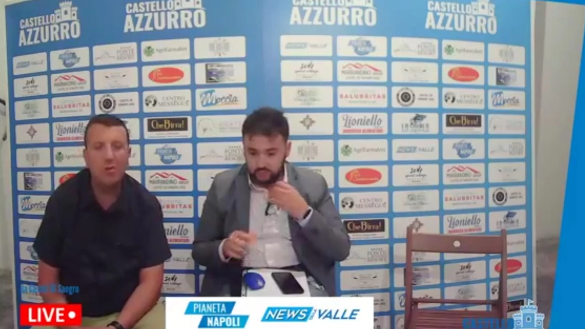 Castello Azzurro, rivedi la nona puntata del programma con ospite Claudio Mellone