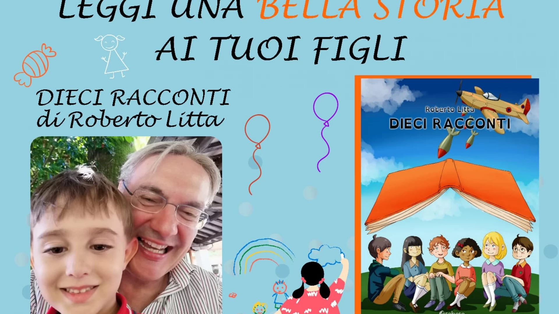 FornellIi: questa sera la presentazione del libro "Dieci Racconti" di Roberto Litta.