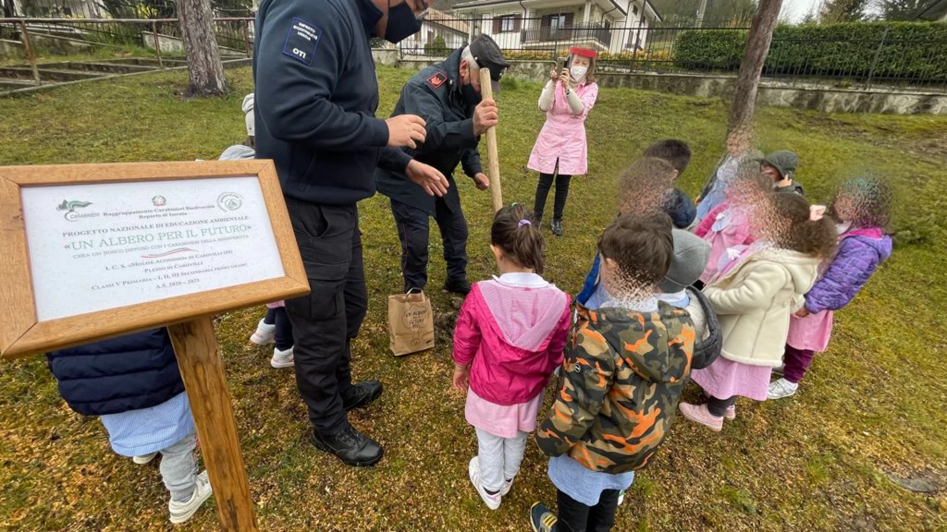 Alto Molise: un albero per il futuro. Al via il progetto nazionale di educazione ambientale