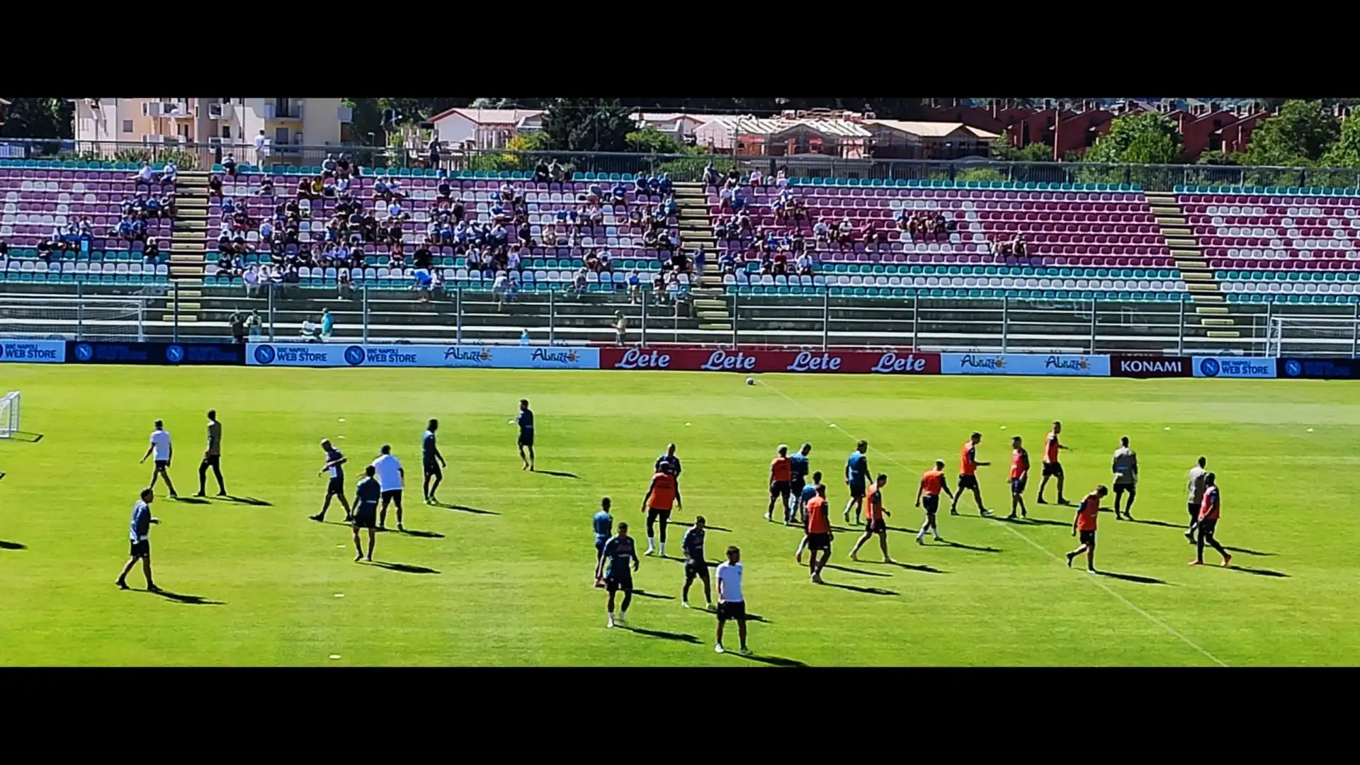 Napoli a Castel Di Sangro: giorno numero 2. Partitella e Ghoulam in campo per il differenziato.