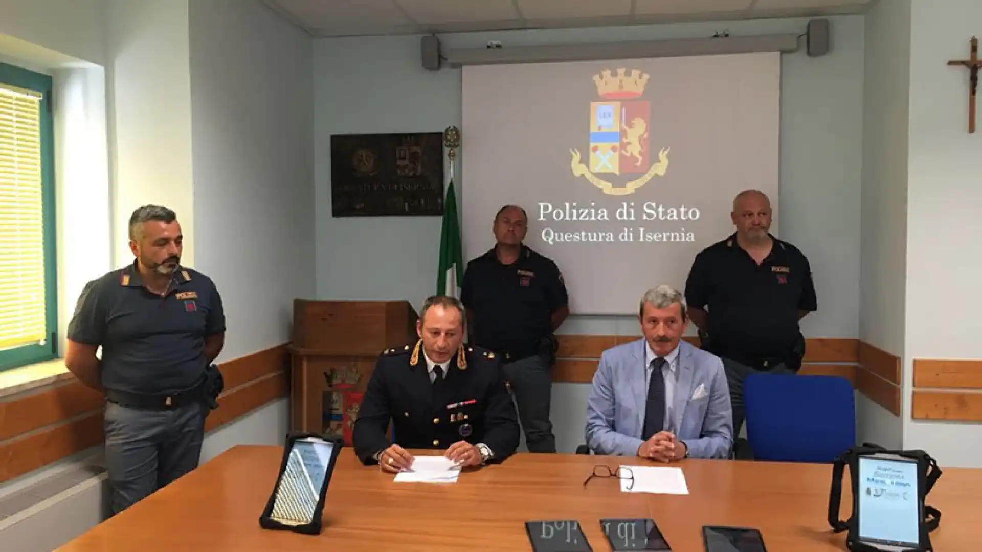 Progetto TABLET al via anche presso la Questura di Isernia.