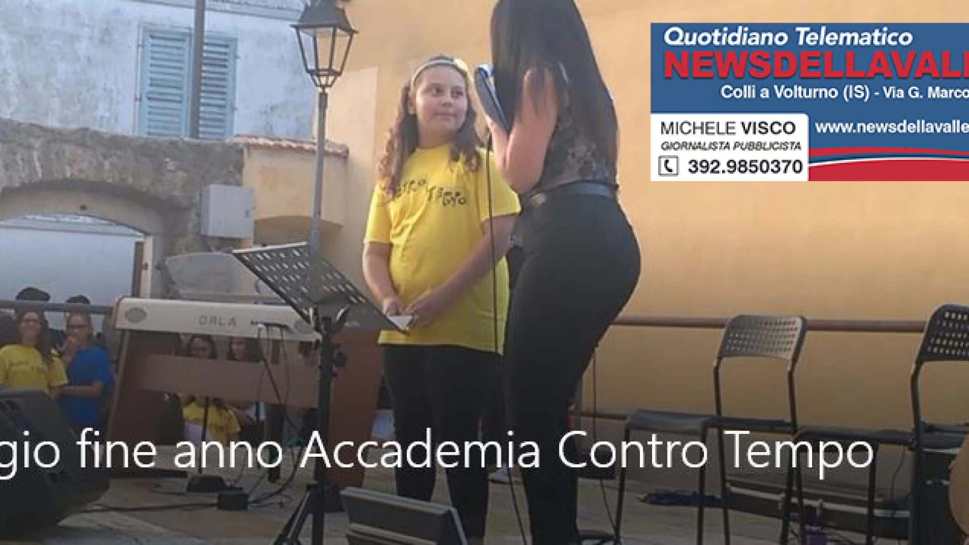 Colli a Volturno: il saggio di fine anno dell’Accademia Musicale “Contro Tempo” incanta. Guarda il nostro servizio video.
