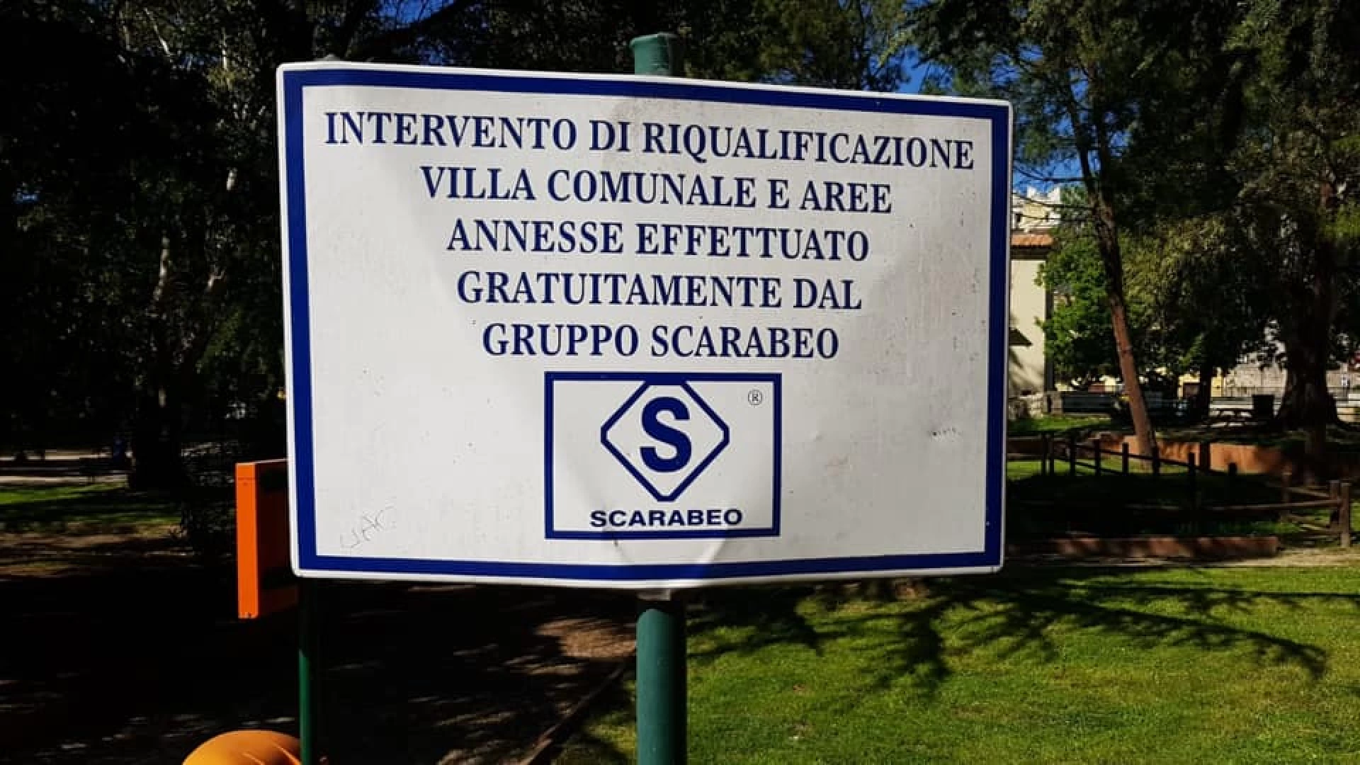 Venafro - Villa Maria: iniziano i lavori di manutenzione del verde a costo zero per la collettività, da parte del Gruppo Scarabeo.