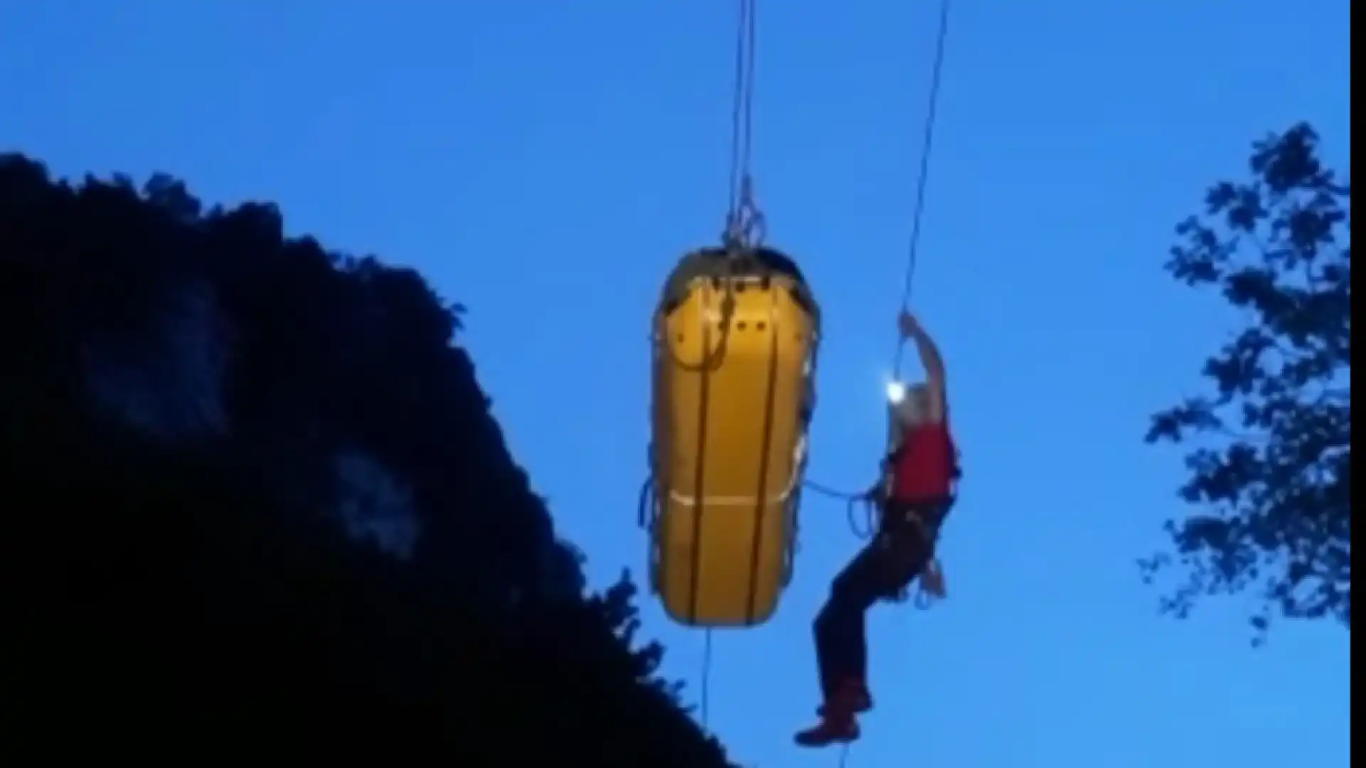 Corpo Nazionale Soccorso Alpino e Speleologico - Soccorso in forra a Cusano Mutri.