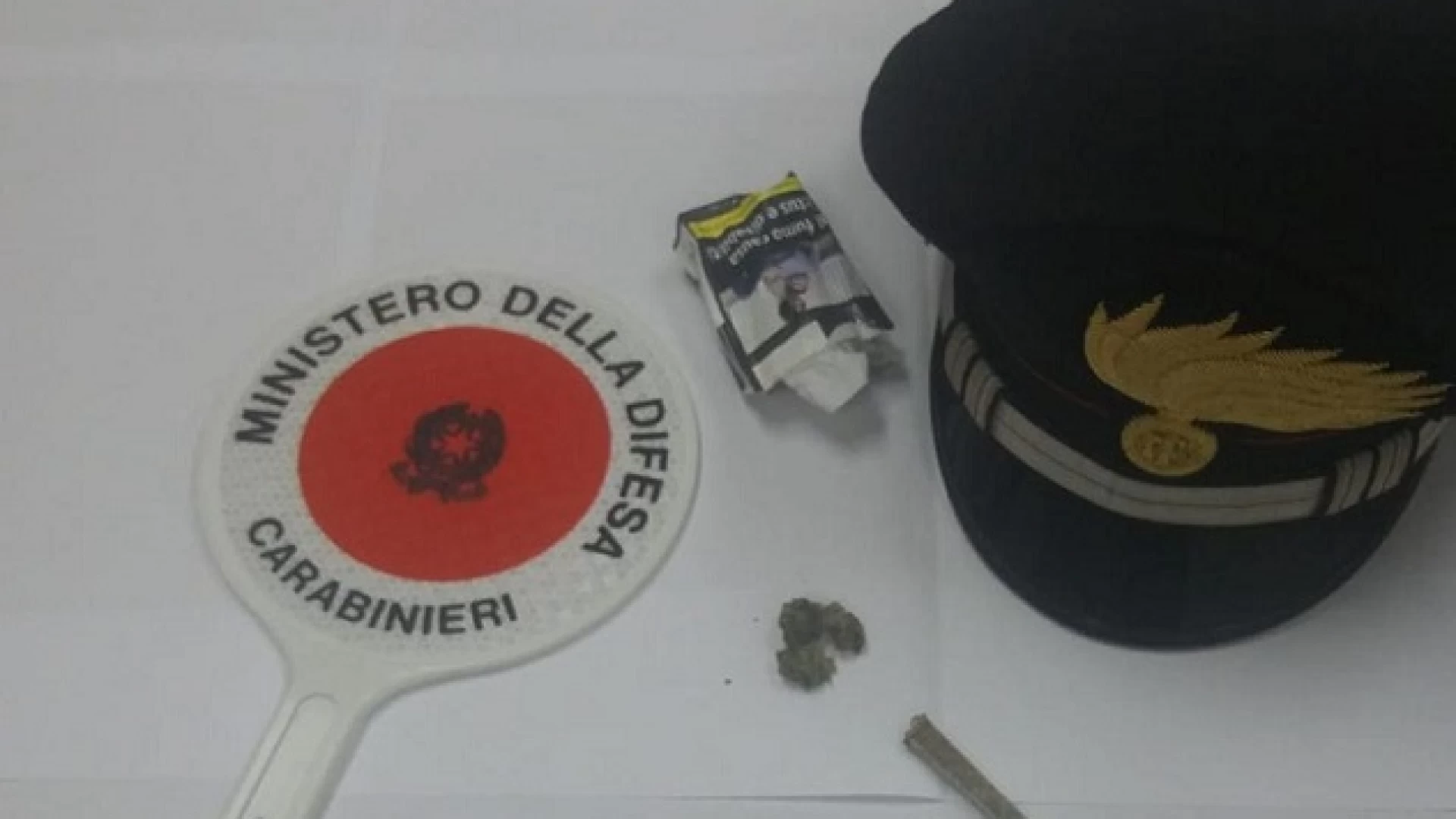 Isernia: i Carabinieri segnalano alla Prefettura pregiudicato per detenzione e uso di sostanze stupefacenti