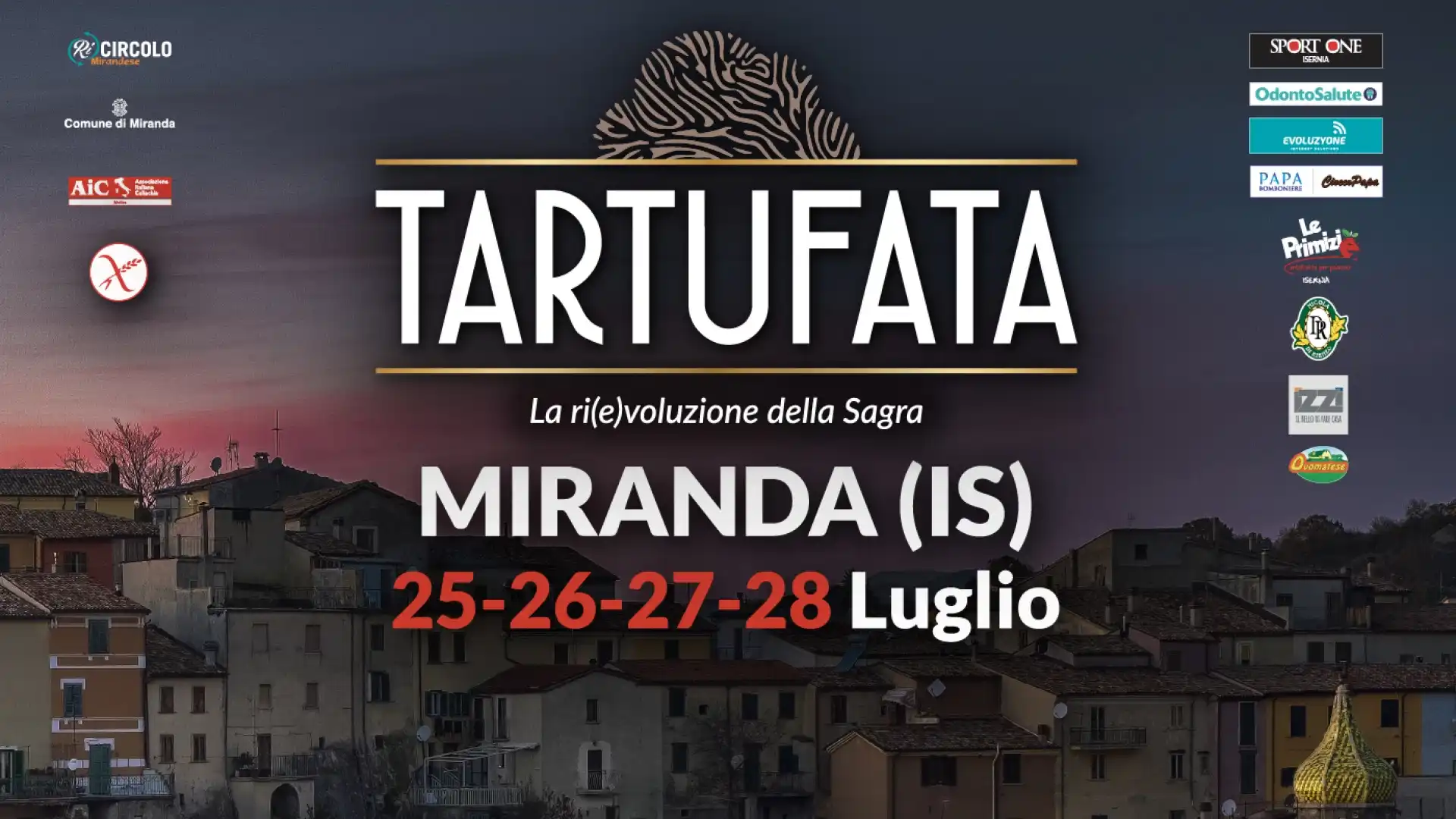 A Miranda è tutto pronto per l’edizione 2019 della Tartufata