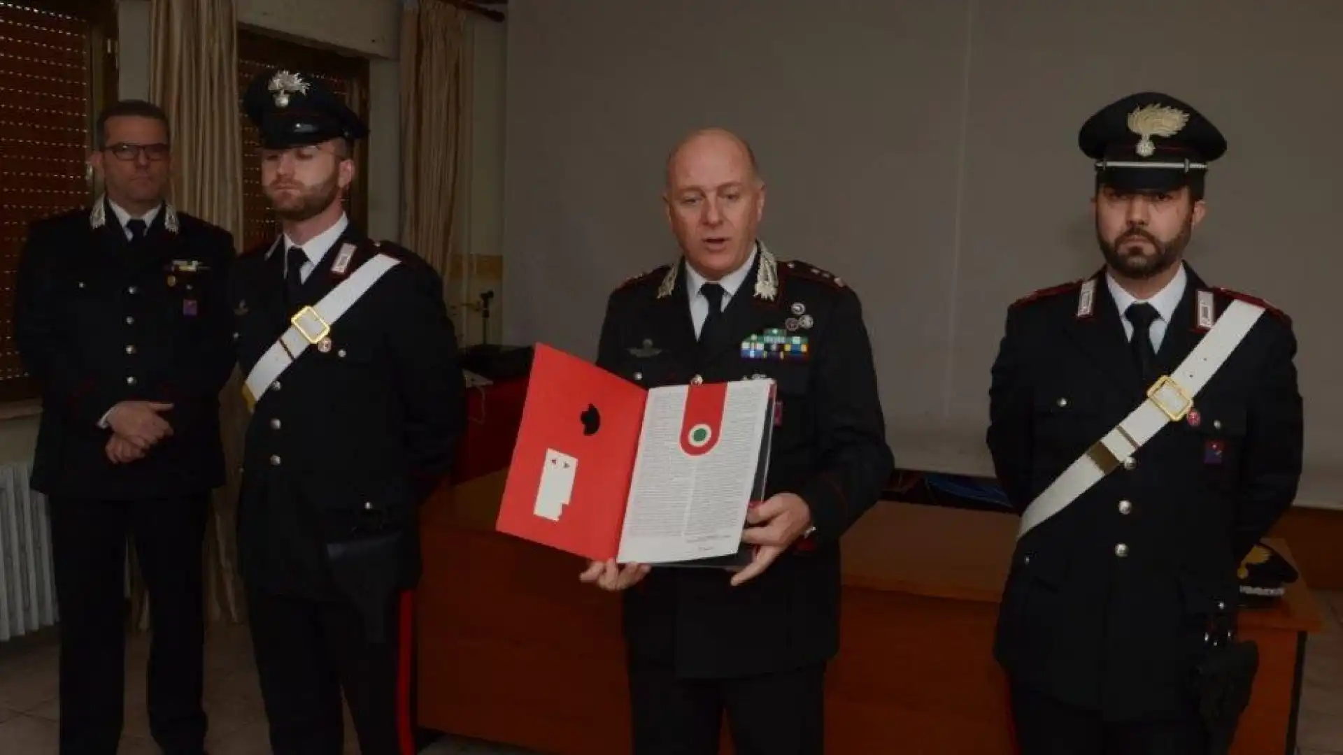 Isernia: presentato il calendario storico 2020 dell’Arma dei Carabinieri.