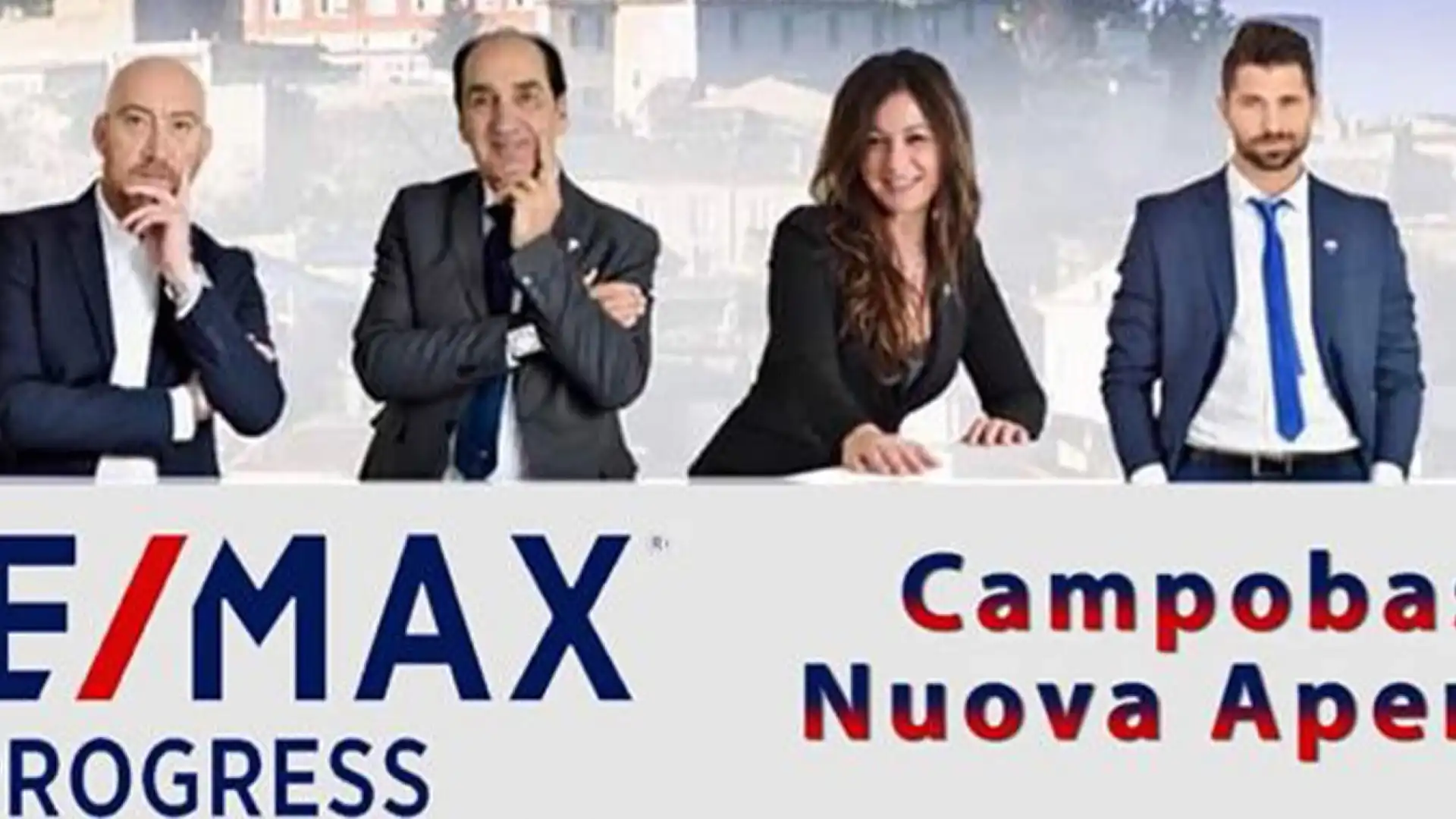 Campobasso: venerdì 31 gennaio l’inaugurazione di Re/Max in progress, la prima sede nel Molise fortemente voluta da Donato Di Franco, gia broker della omonima agenzia sita in Castel di Sangro.