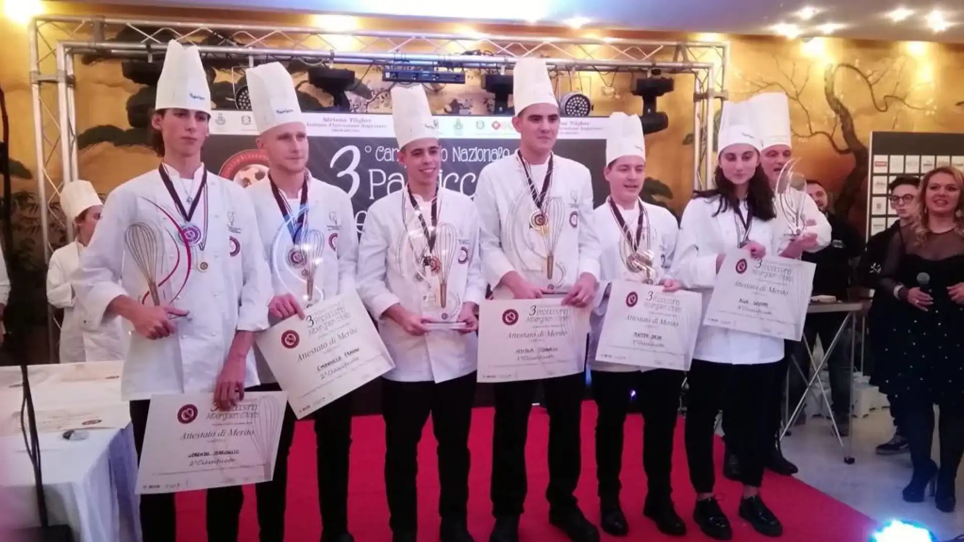 Il prof. Maurizio Santilli conquista il Food & Pastry, Nazionale ed Internazionale.