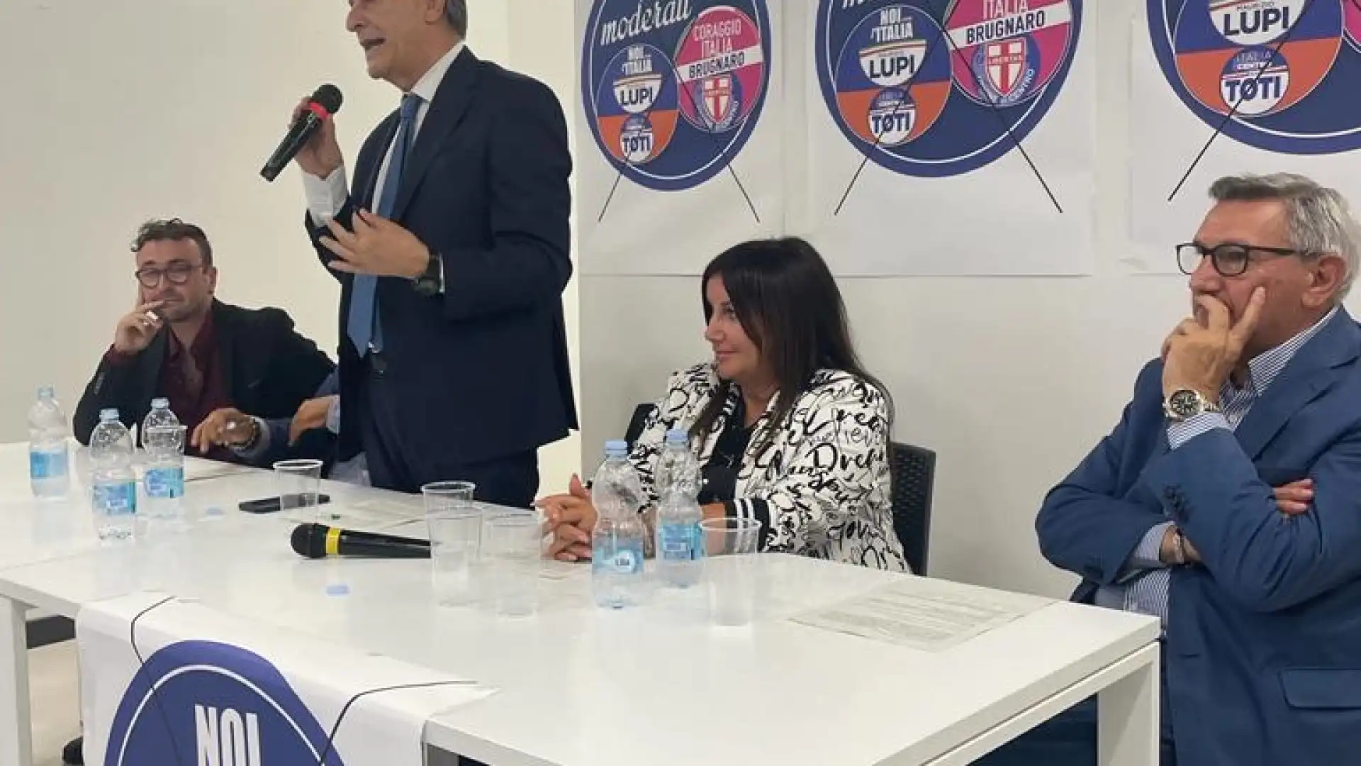 Elezioni, Cesa “Subito una legge per il Molise”.La presentazione dei candidati di 'Noi Moderati" ad Isernia.