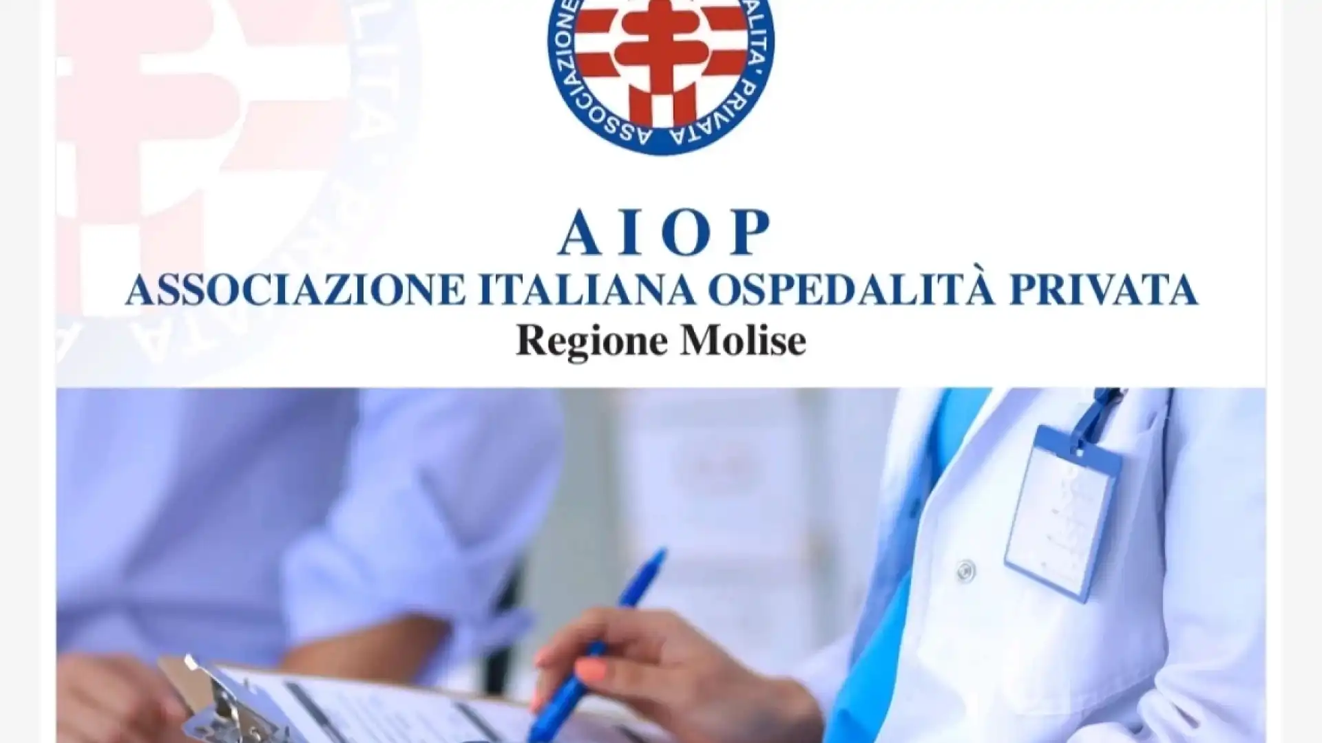 Operazione Verità , Aiop Molise fa chiarezza. "Nostri interventi non vengano strumentalizzati".