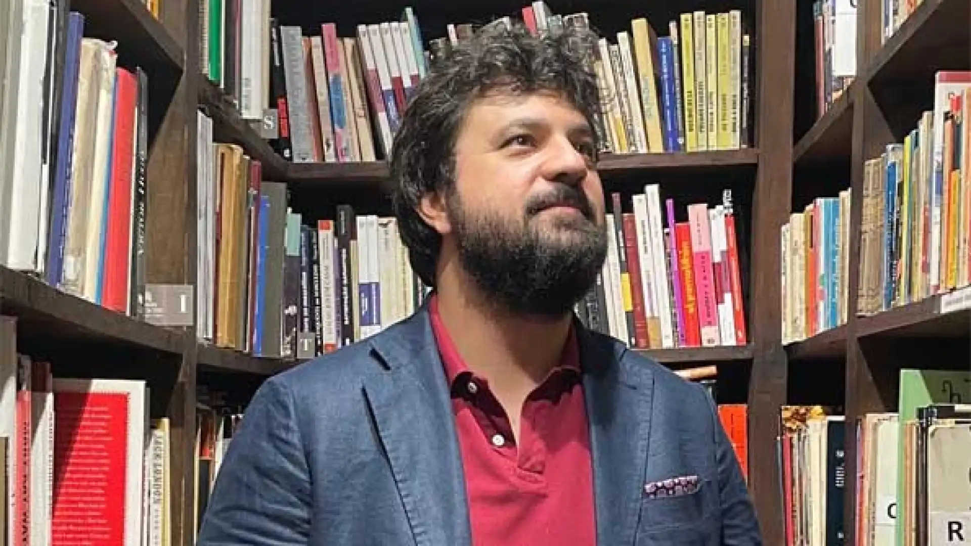 Nicola Pesce a Macchiagodena con il libro “La Volpe che amava le piccole cose”.