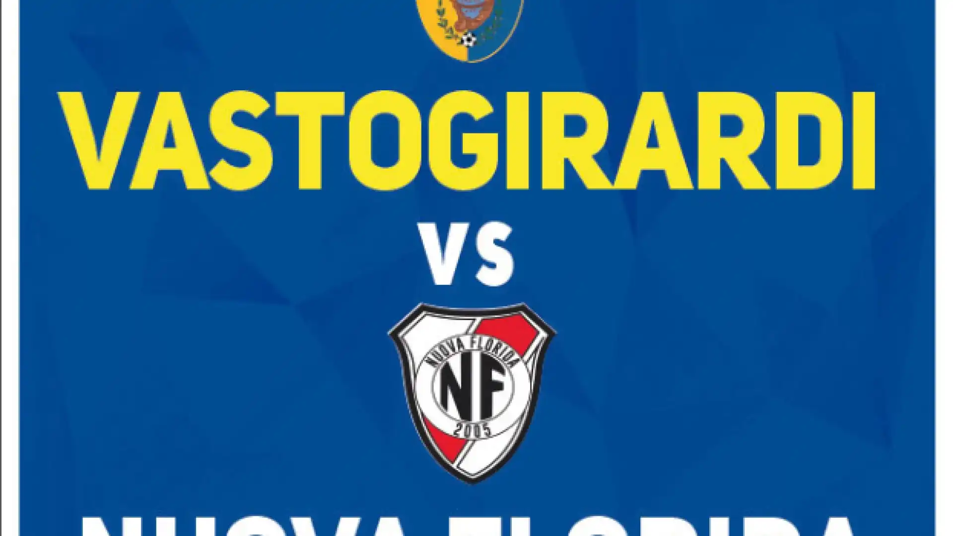 Serie D girone F: spostata a Venafro la gara tra il Vastogirardi e il Nuova Florida Calcio.