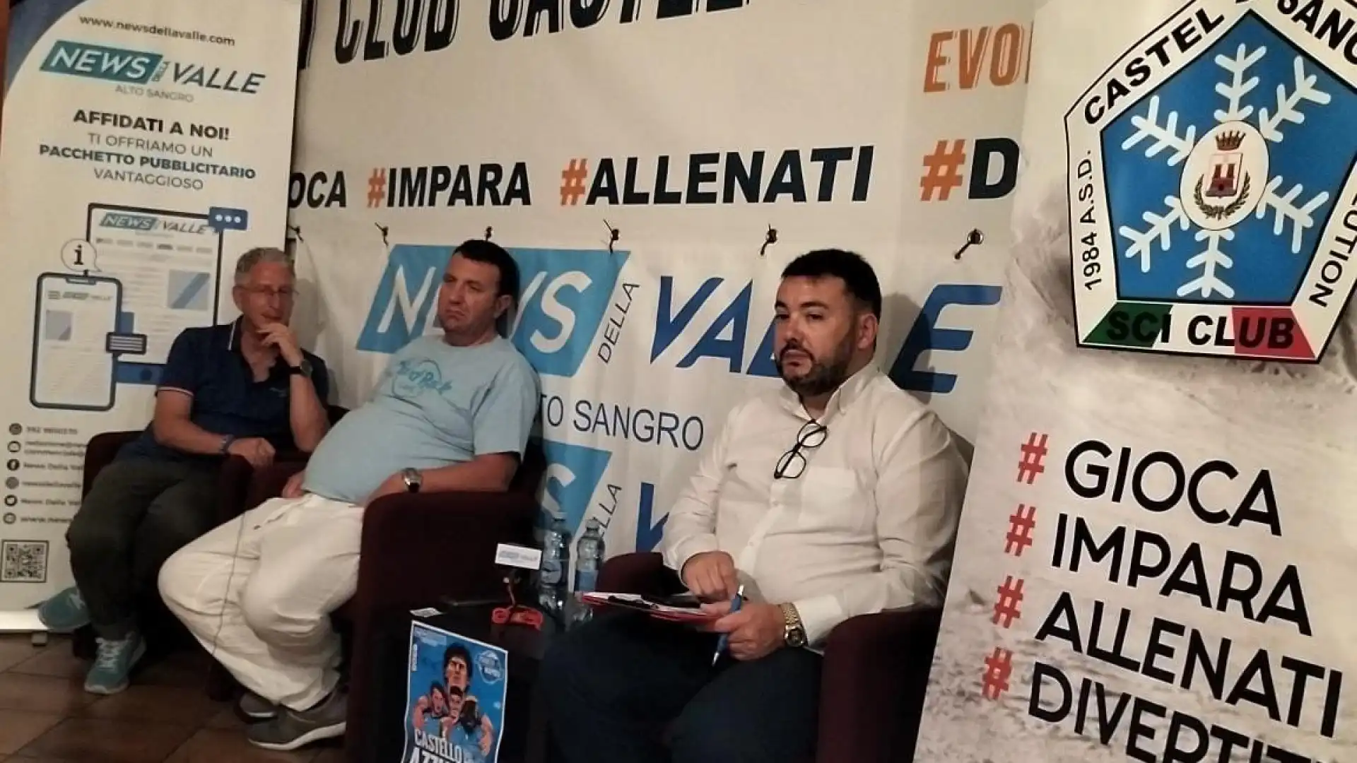 Castello Azzurro: rivedi la settima puntata. Ospiti in studio Antonello Giannetti e Leopoldo Gasbarro.