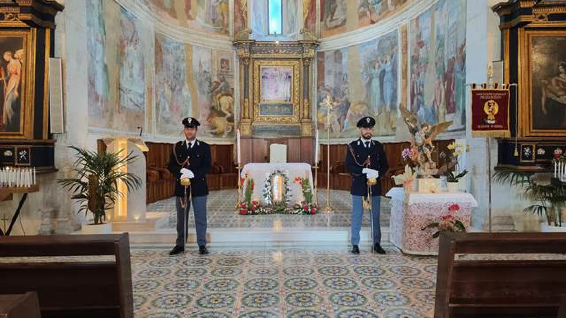 Isernia: la Polizia celebra il suo patrono San Michele Arcangelo.