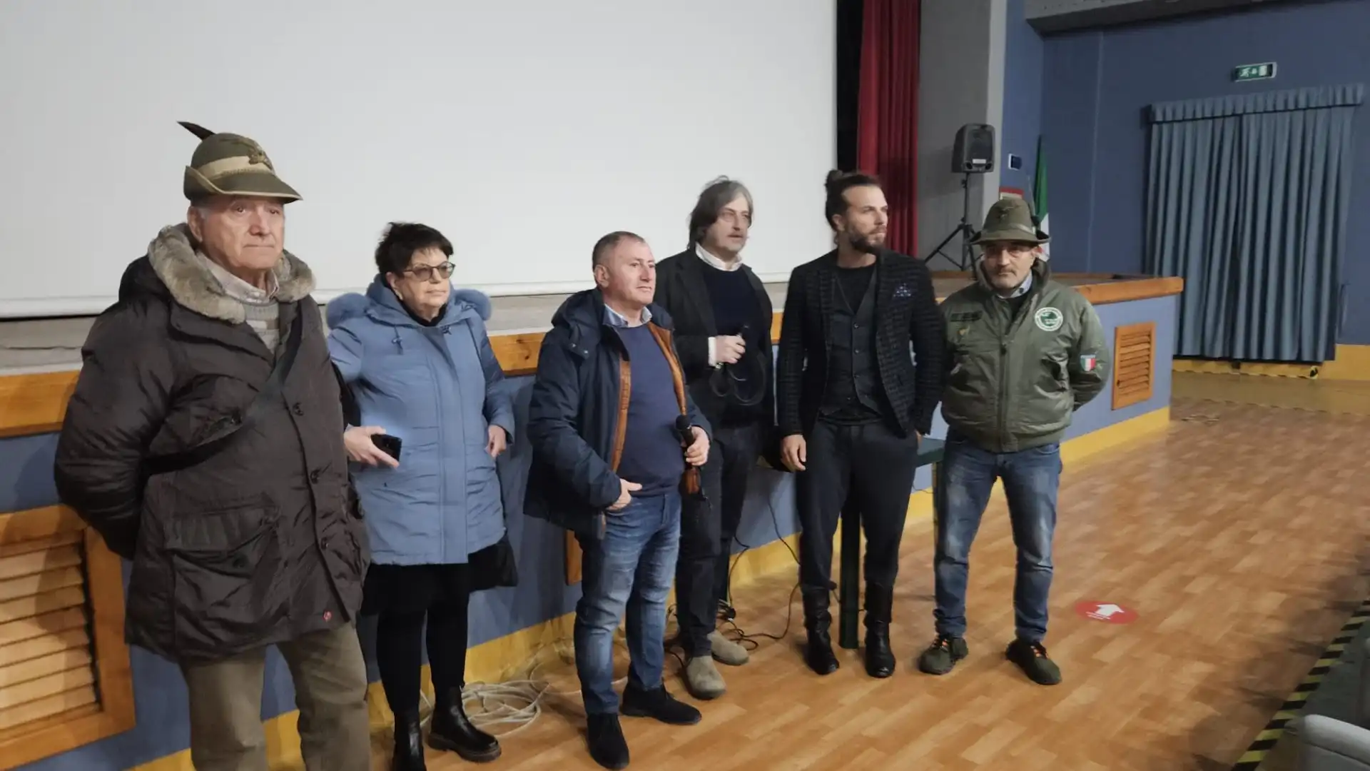 Castel Di Sangro: proiettato questa mattina al Cinema Teatro Italia "La Seconda Via". Film storico di grande impatto .