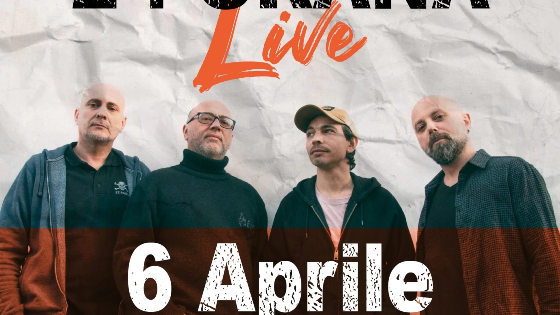 Isernia: il prossimo 6 aprile i 24Grana in concerto all’Auditorium Unita’ d’Italia. Organizza l’evento lo staff del Roof Club.24