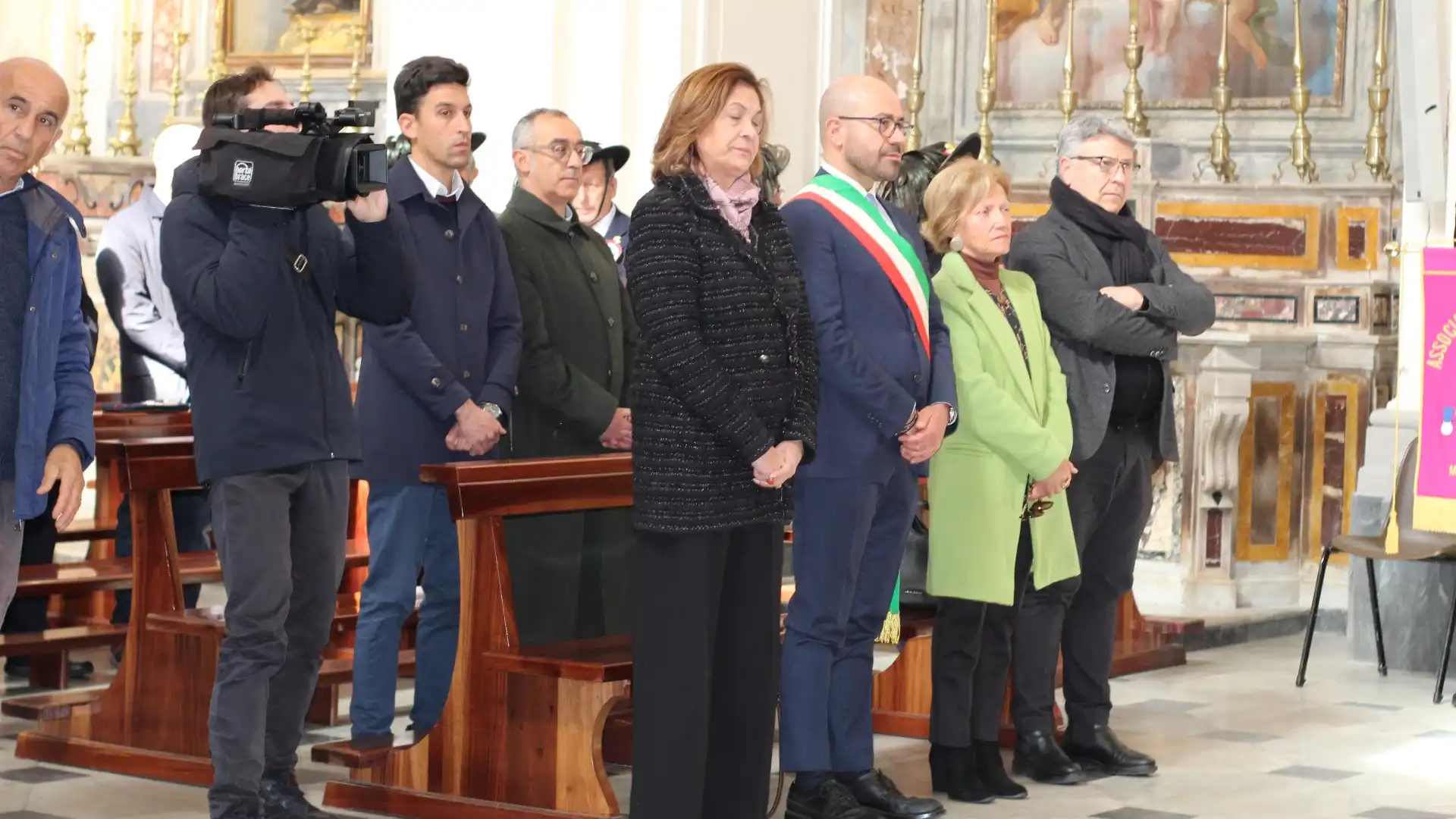 Venafro: commemorato questa mattina l'anniversario del bombardamento aereo del 15 marzo 1944. Sono trascorsi 80 anni. Guarda le foto