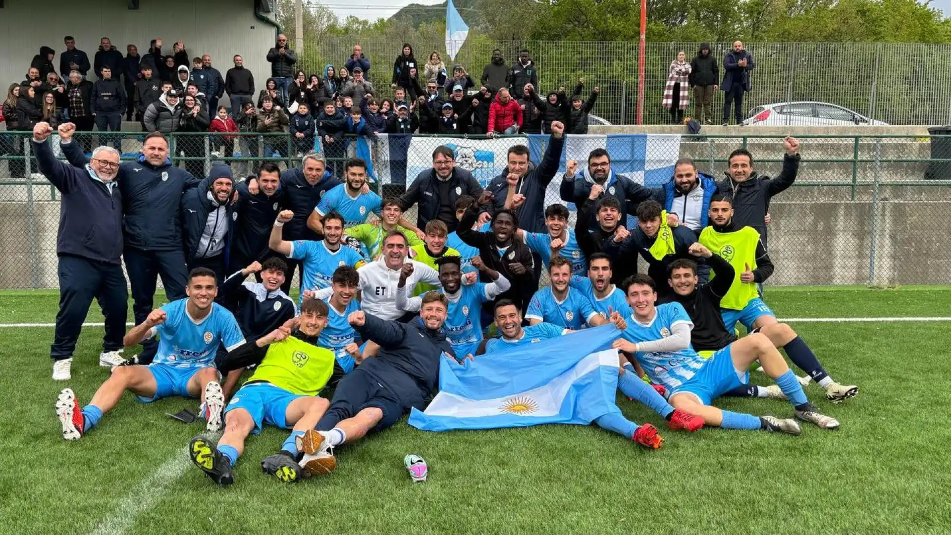 Il Campobasso pareggia in casa e rimane in vetta. Vittorie per Termoli e Vastogirardi. Il Citta' di Isernia festeggia il ritorno in serie D. Consulta risultati e classifiche aggiornati