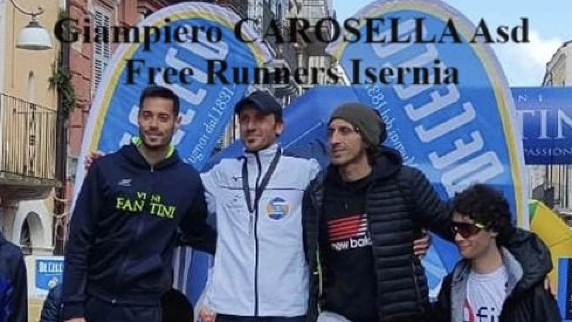 Giampiero Carosella dell'Asd Free Runners Isernia trionfa alla Discovery Run dei trabocchi.