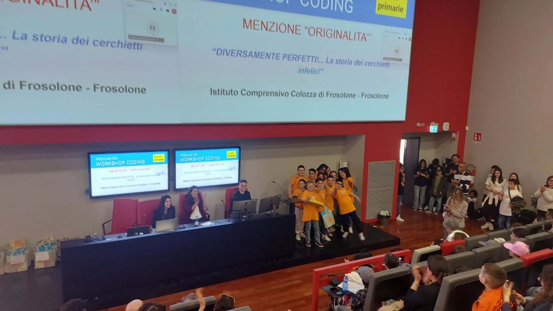 I bambini della scuola Primaria di Cantalupo Nel Sannio premiati in occasione delle finali delle Olimpiadi di Problem Solving