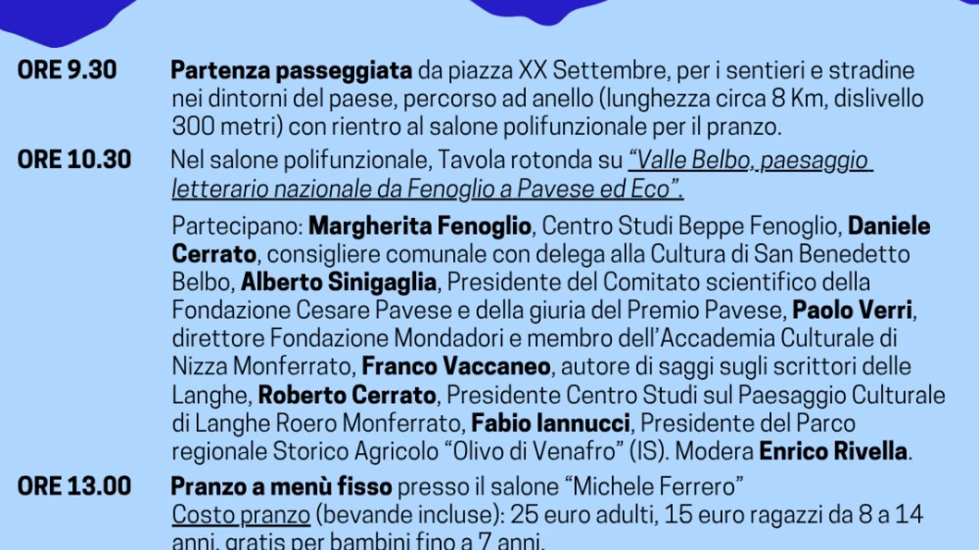 Il Parco regionale dell'Olivo di Venafro sara' presente in Piemonte come ospite dell'evento "La Rondine chiama 2025".