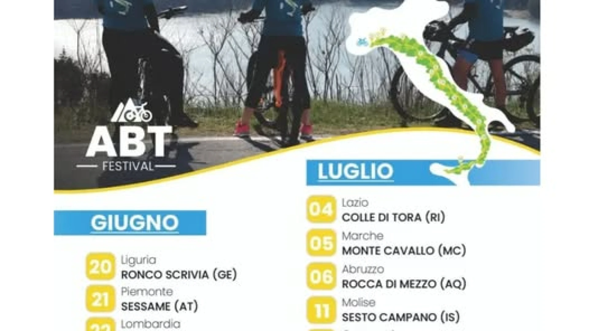 Il Festival dell’Appennino, l’11 luglio 2025 fa tappa a Sesto Campano.