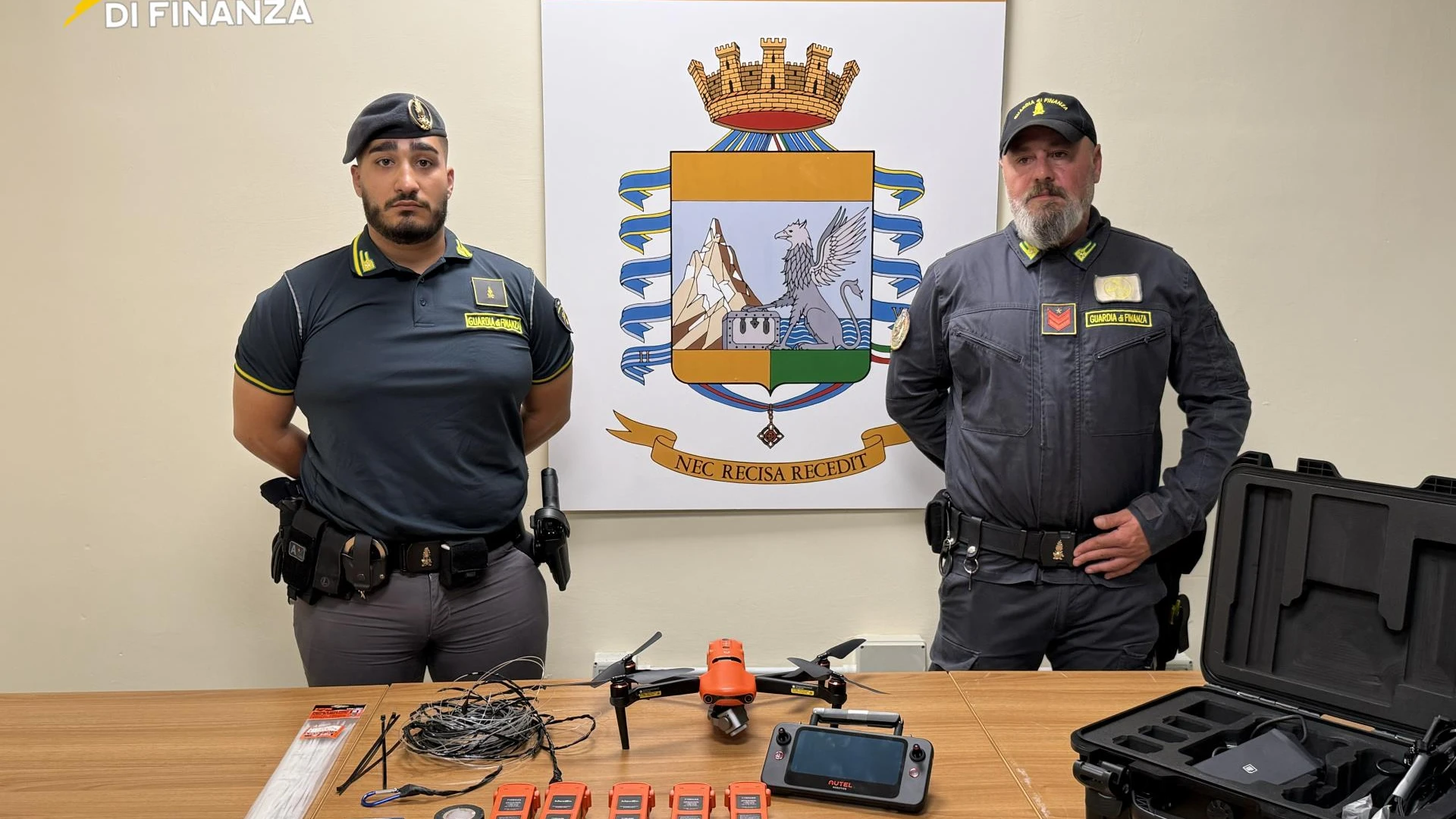 Isernia : la Guardia di Finanza esegue due arresti. Sequestrati 330 grammi di stupefacenti