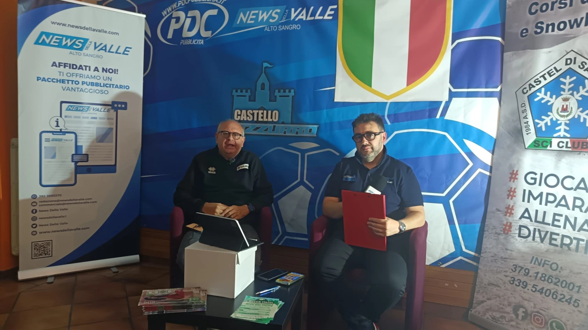Rivedi la puntata numero 6 di "Castello Azzurro" con ospite Francesco Molaro, direttore di Teleclub Italia. Guarda la trasmissione.