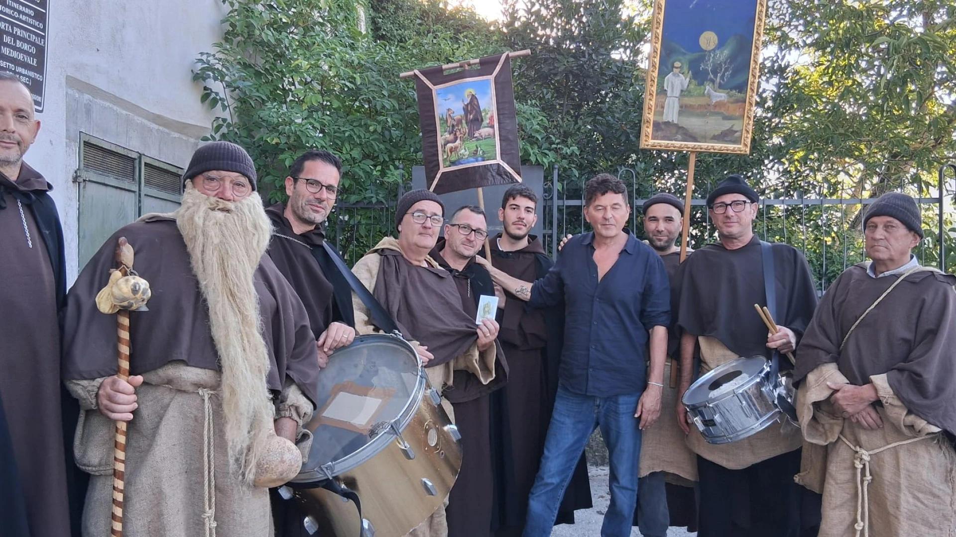 Lo Spaesato di Teo Mammuccari nell'Alta Valle del Volturno. Ieri le riprese a Scapoli e Colli a Volturno per la prossima stagione autunnale.