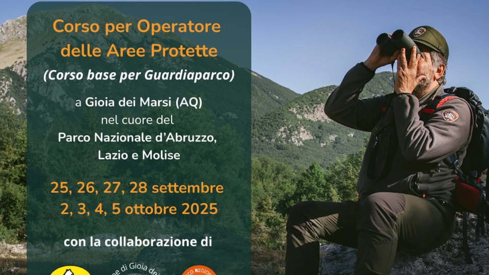 Al via il corso per Operatore Formato per le Aree Protette: primo passo verso la professione di Guardiaparco