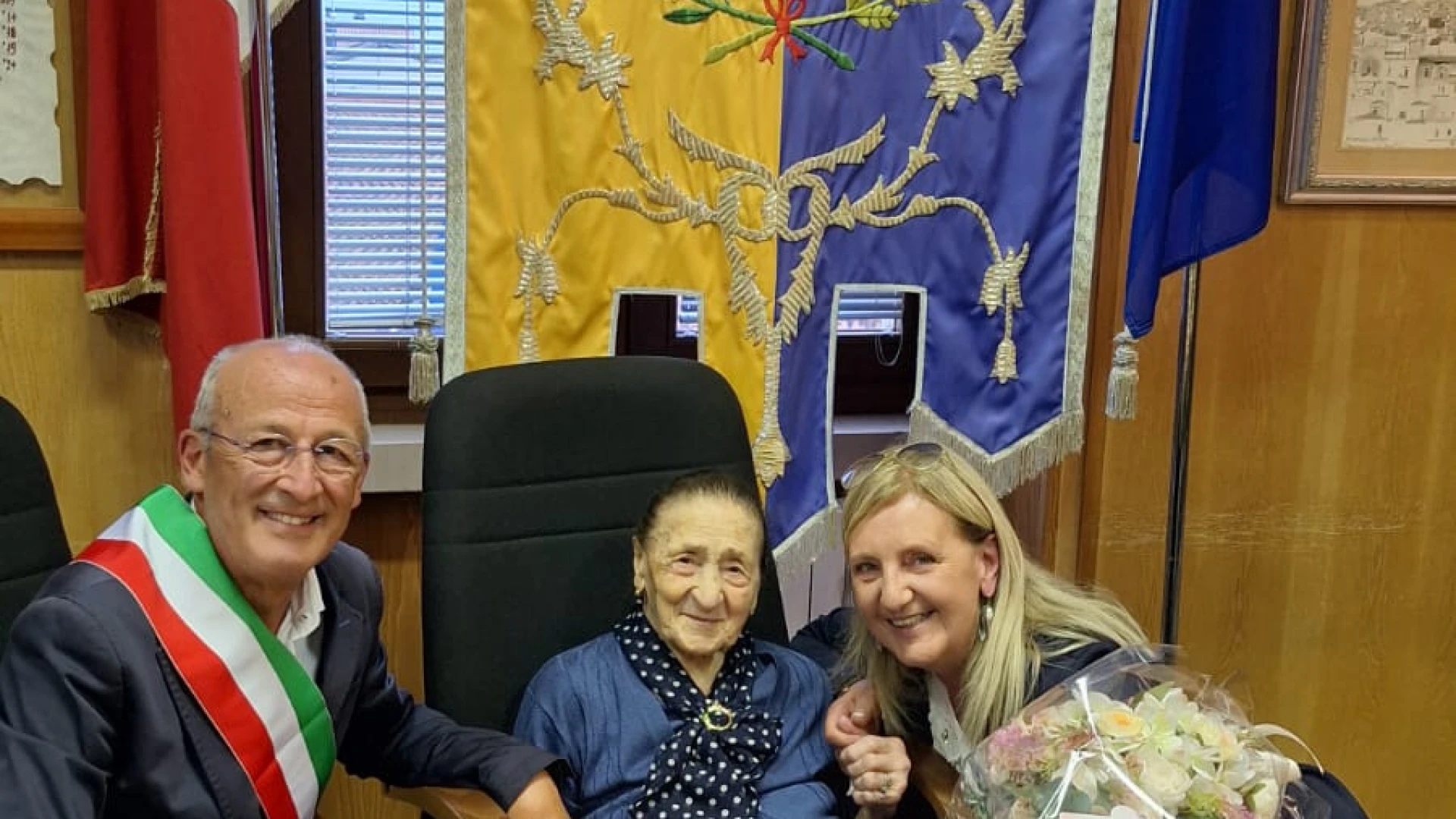 Vastogirardi : Destina Cea ha festeggiato il suo compleanno speciale. 100 anni per la nonnina altomolisana.