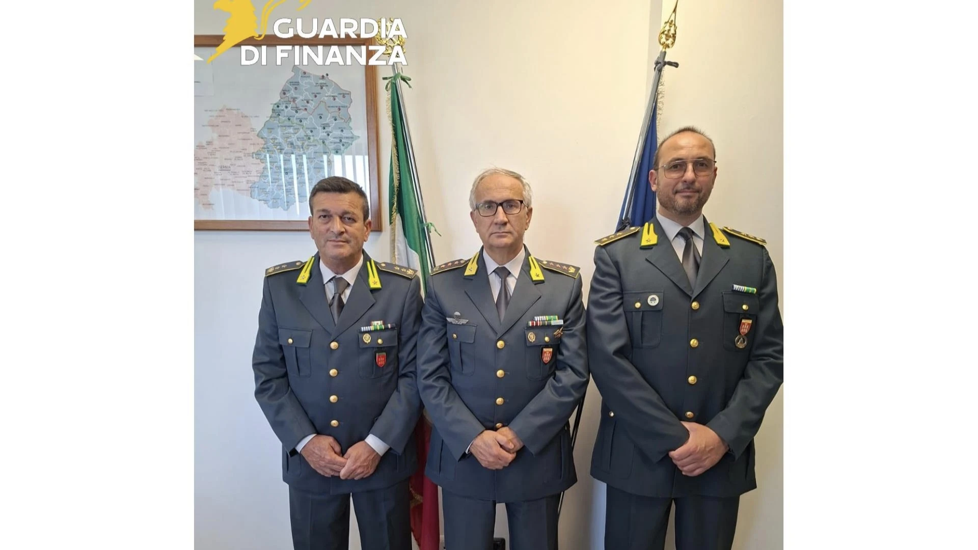 Campobasso: cambio al vertice del Nucleo di Polizia Economico-Finanziaria della Guardia di Finanza.