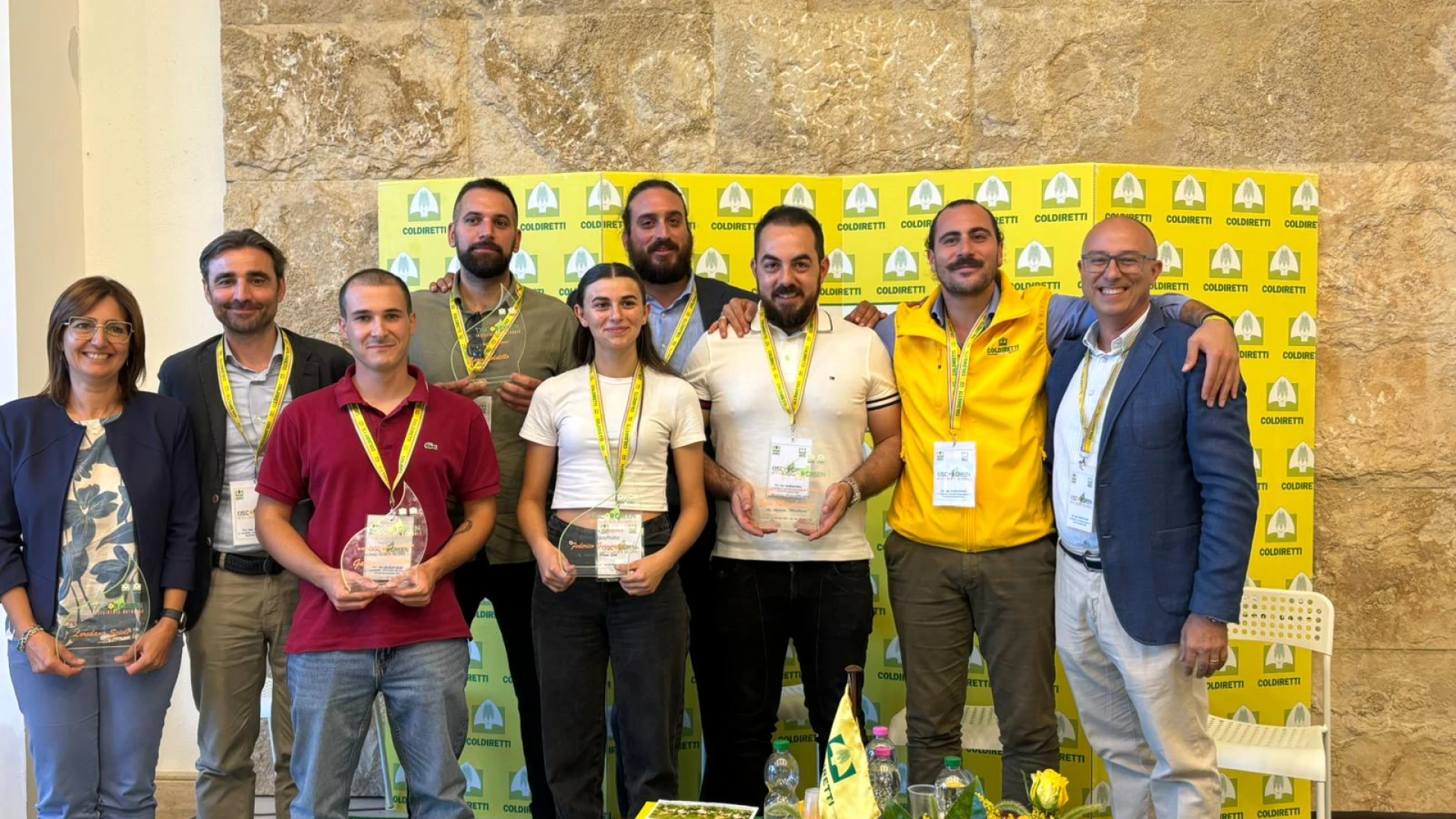 Coldiretti Giovani impresa Molise: assegnati i premi Oscar Green 2025.