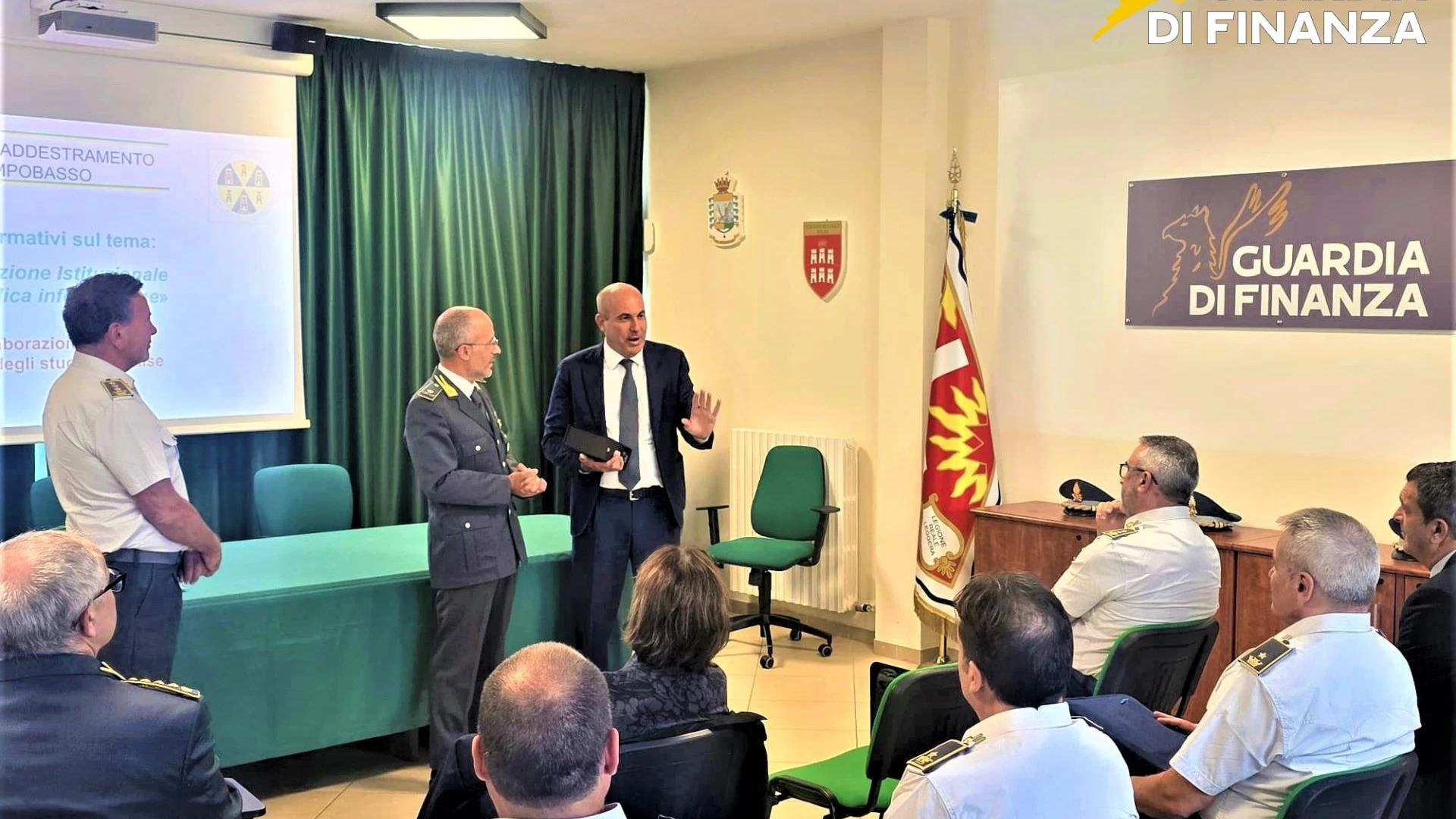 Campobasso: Unimol e Guardia di Finanza unite. Organizzato il primo ciclo formativo sulla comunicazione istituzionale per la pubblica informazione in regione.