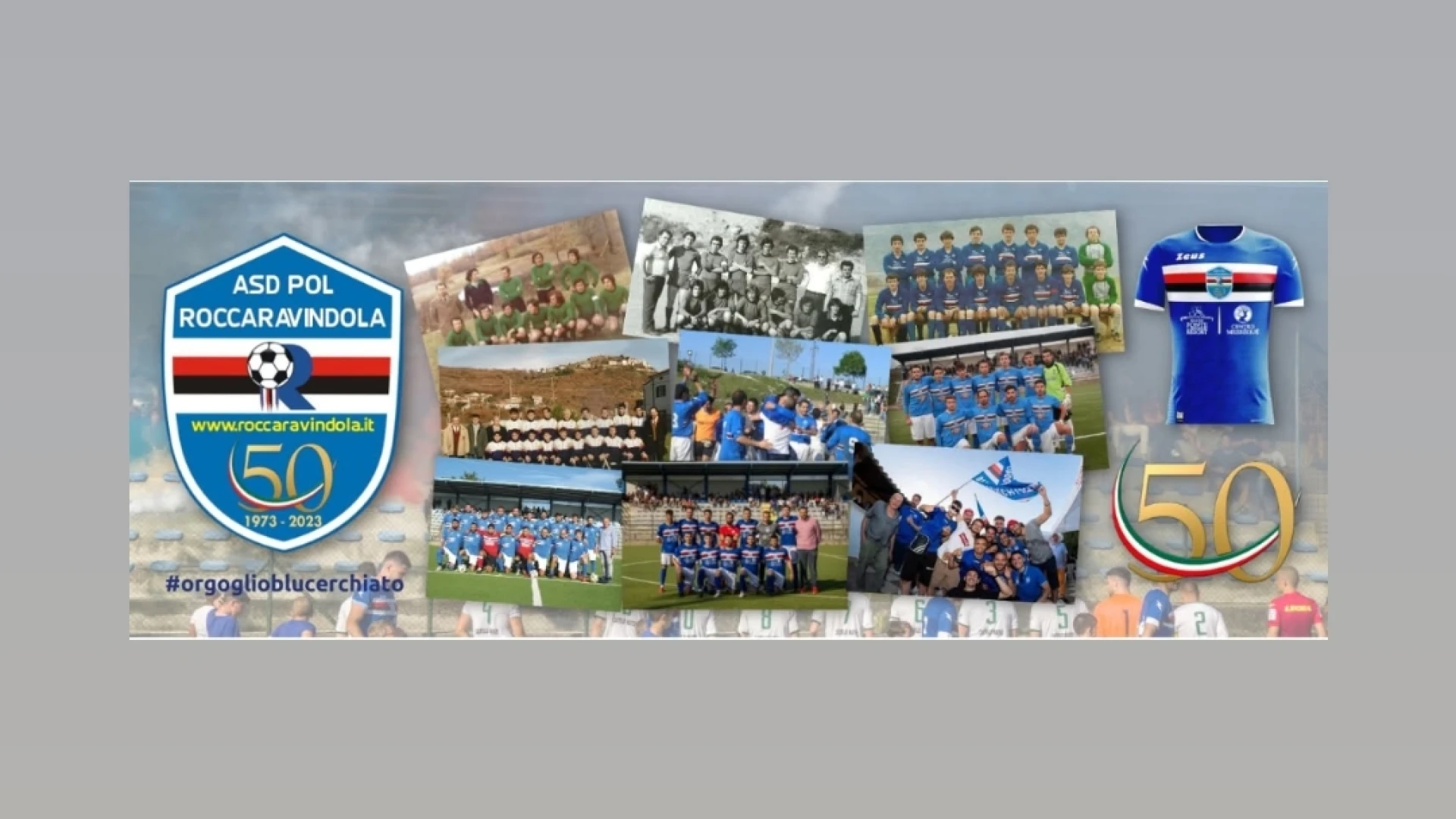 La Polisportiva Roccaravindola fondata nel 1973 compie 52 anni di storia