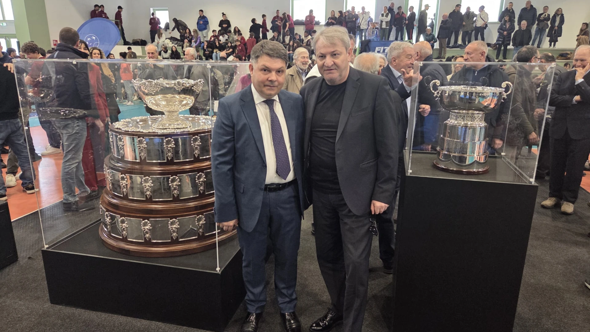 Il presidente della Regione Molise al Trophy Tour di Agnone: “Lo sport è crescita e investimento per i territori”