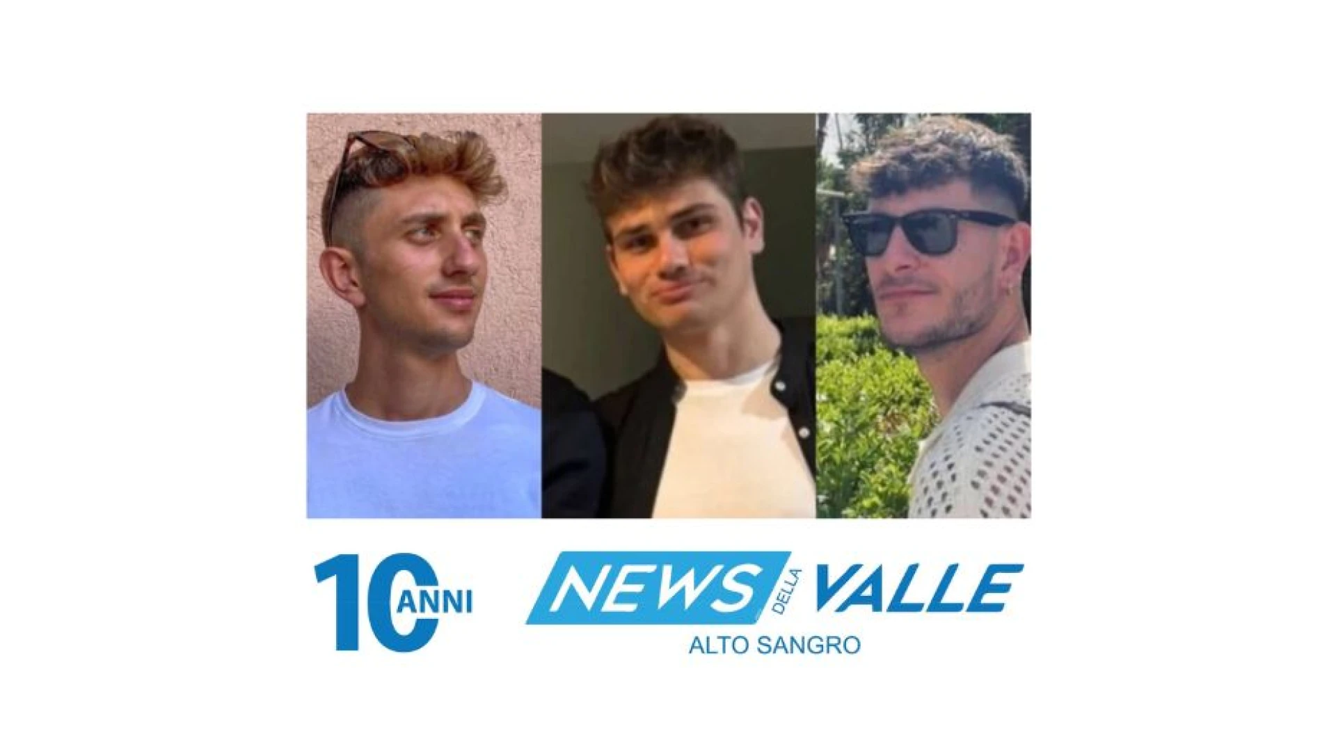 Tre giovani vite spezzate in un tragico incidente stradale, lutto cittadino a Isernia.