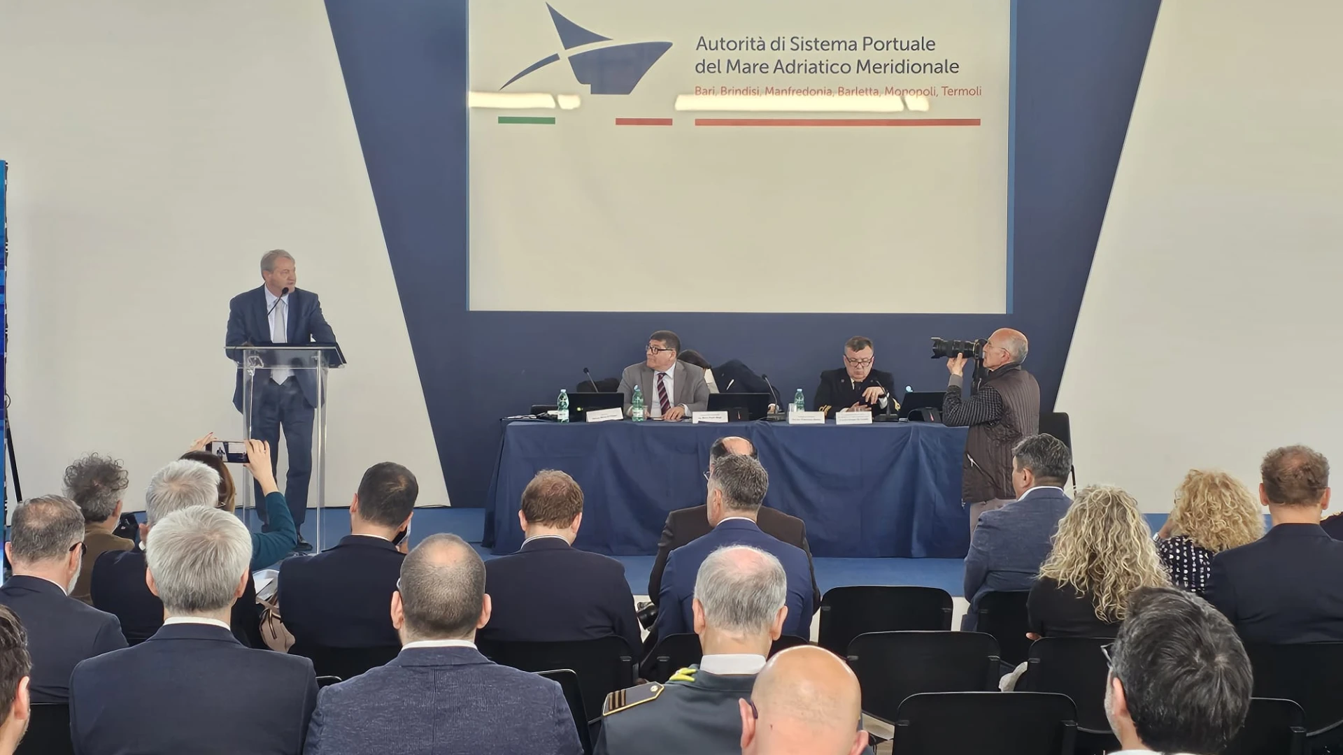 Logistica e innovazione, il Presidente Roberti al workshop sul Port Community System GAIA a Bari