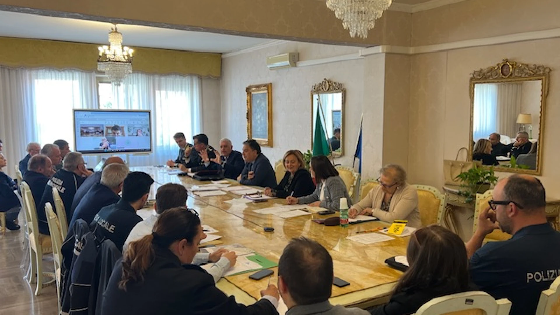 Passaggio del Giro d’Italia in Provincia di Isernia. Riunito in Prefettura ad Isernia il comitato provinciale ordine e sicurezza.