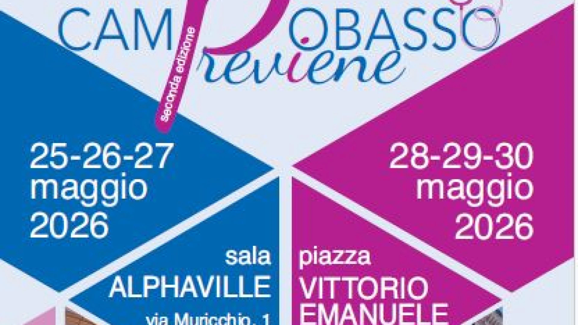 Campobasso previene: la salute globale al centro dell’azione territoriale.